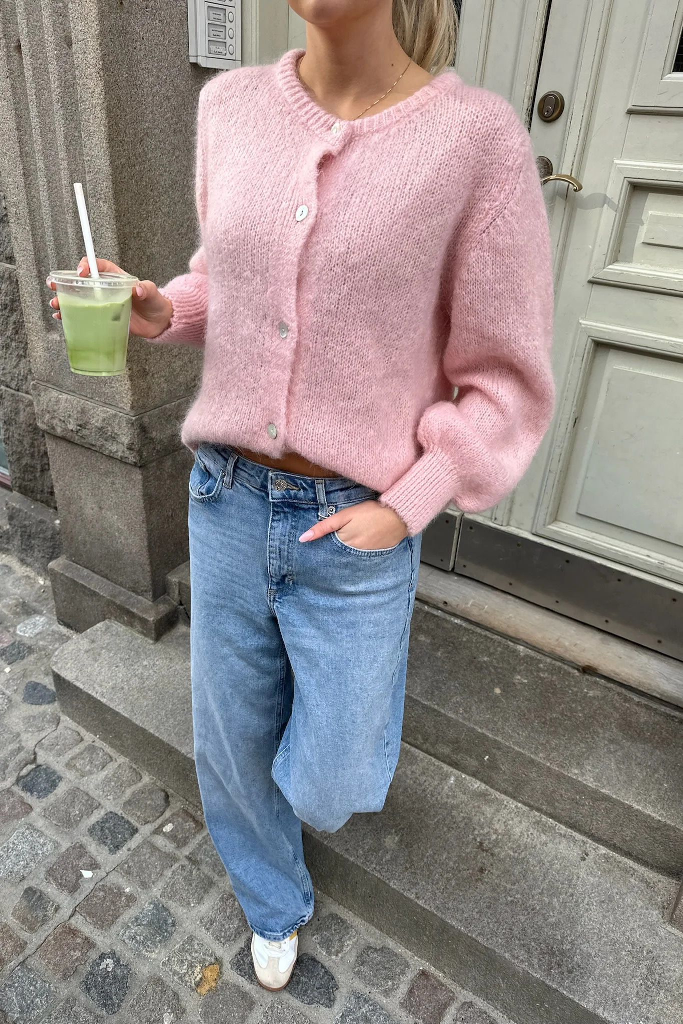 IdaIC Cardigan - Light Pink - Image 7