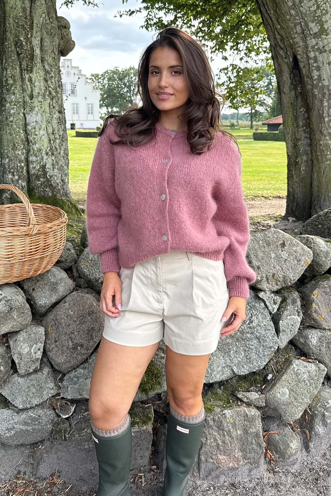 IdaIC Cardigan - Dusty Rose - Image 2