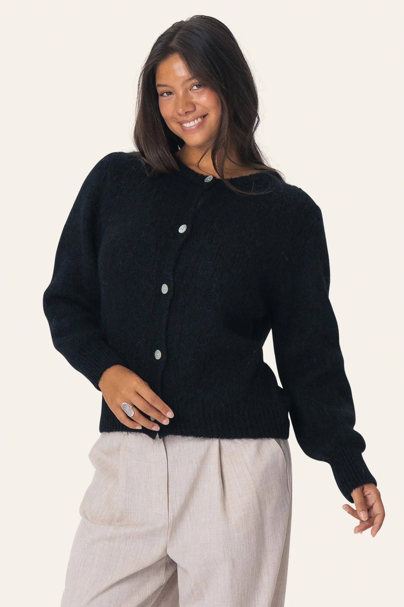IdaIC Cardigan - Black