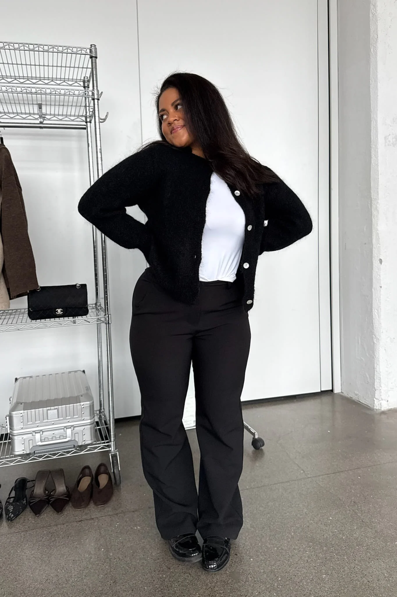 IdaIC Cardigan - Black - Image 9