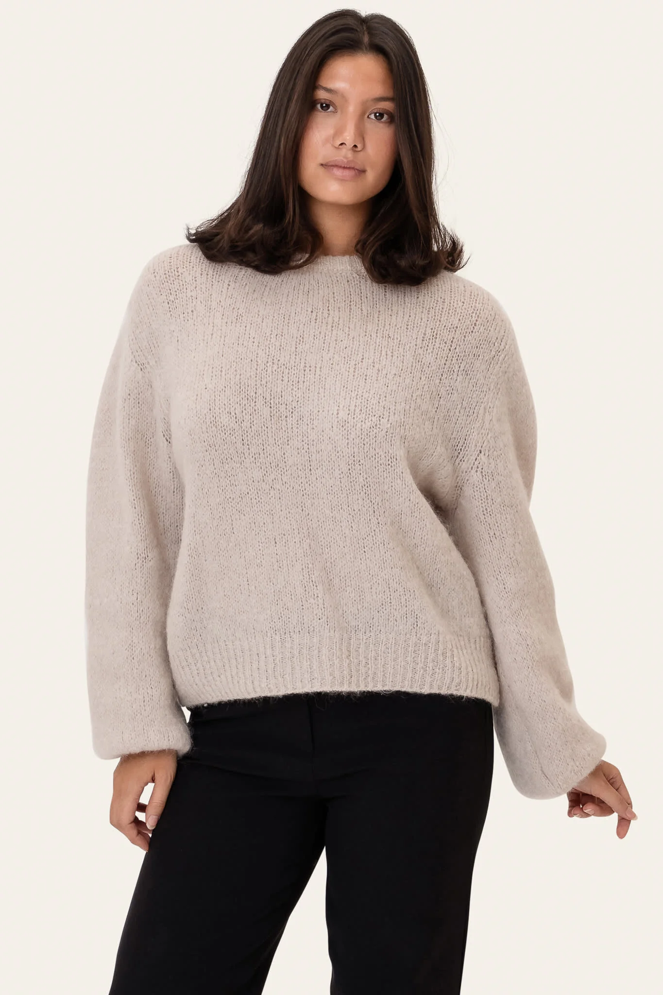 IdaIC Pullover - Beige - Image 3
