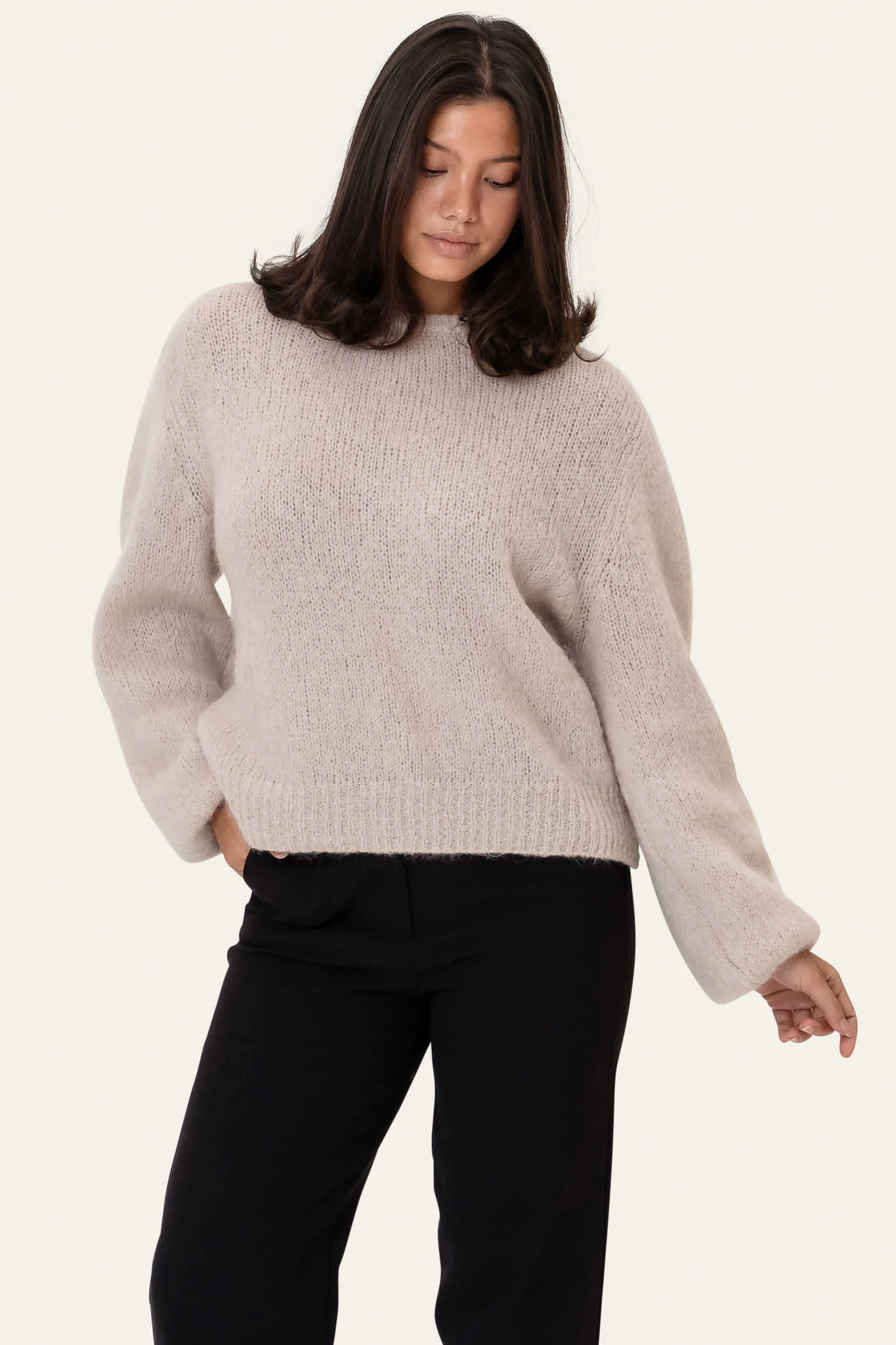 IdaIC Pullover - Beige - Image 6