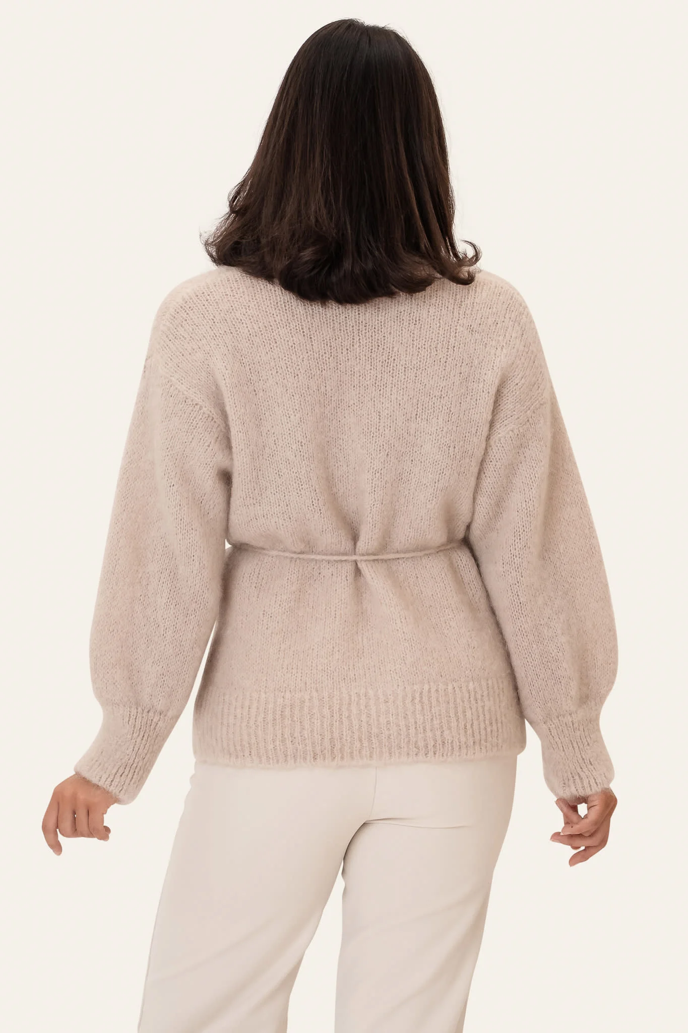 IdaIC Wrap Cardigan - Beige - Image 6