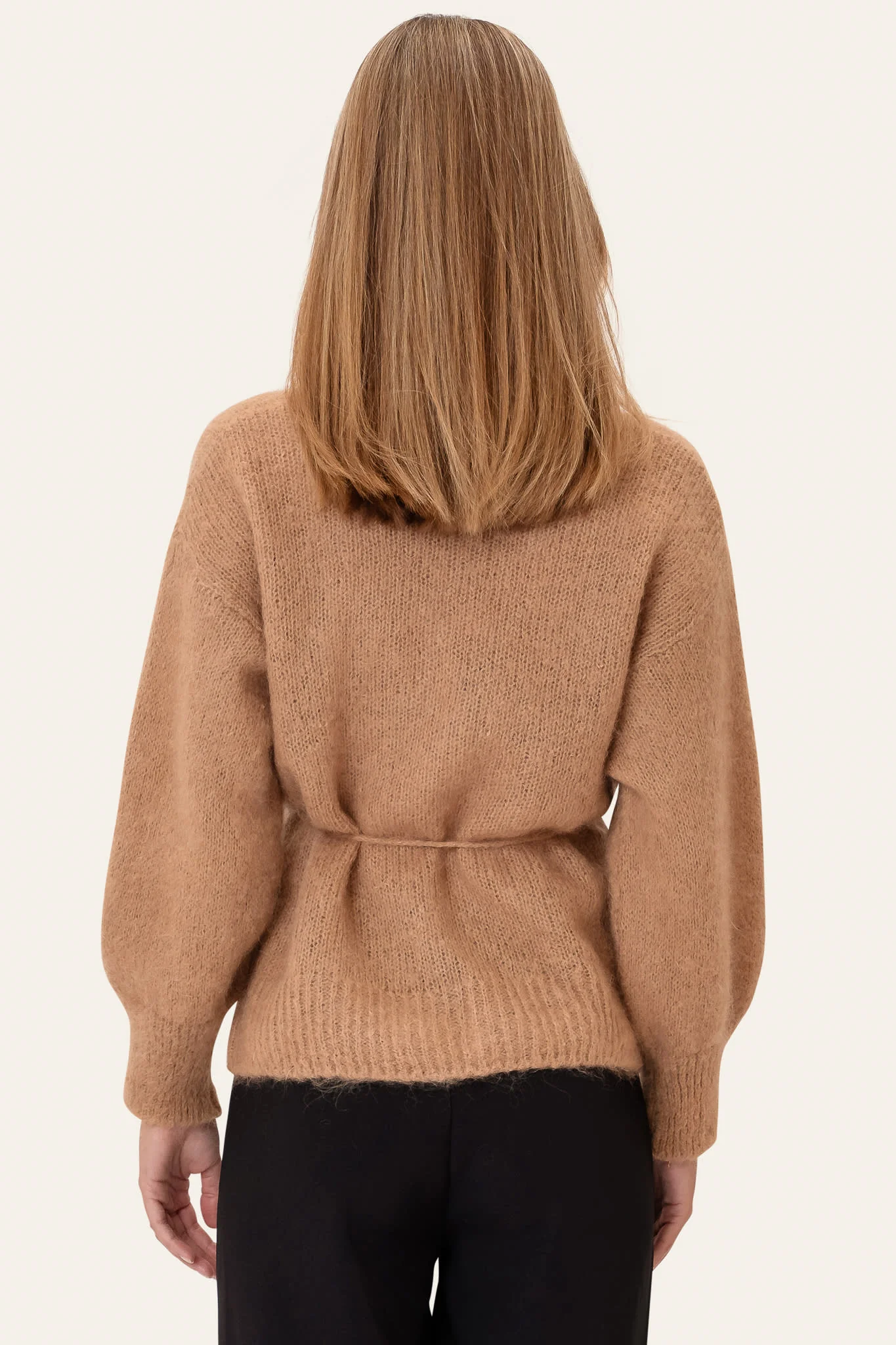IdaIC Wrap Cardigan - Camel - Image 5