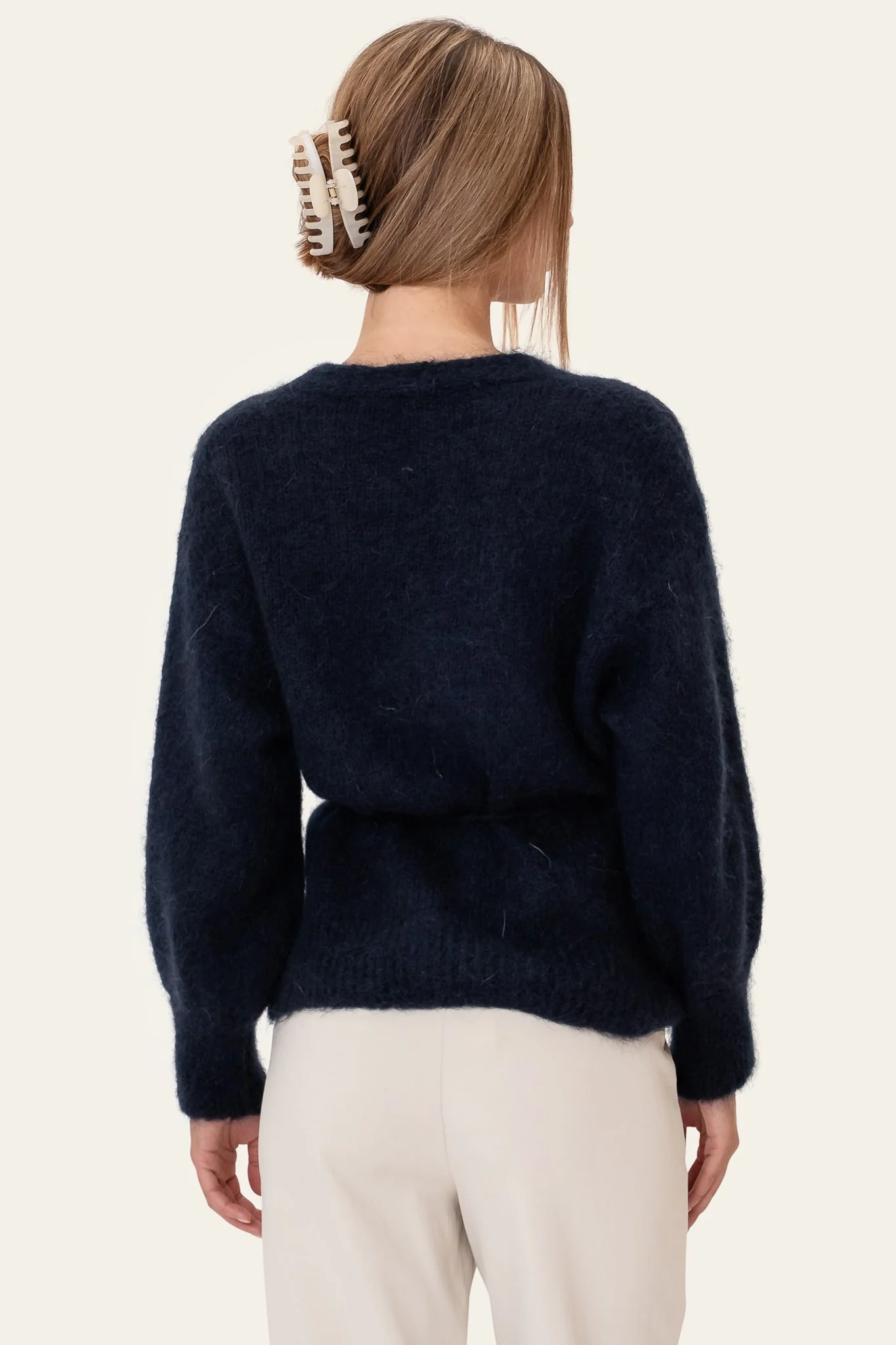 IdaIC Wrap Cardigan - Navy - Image 5