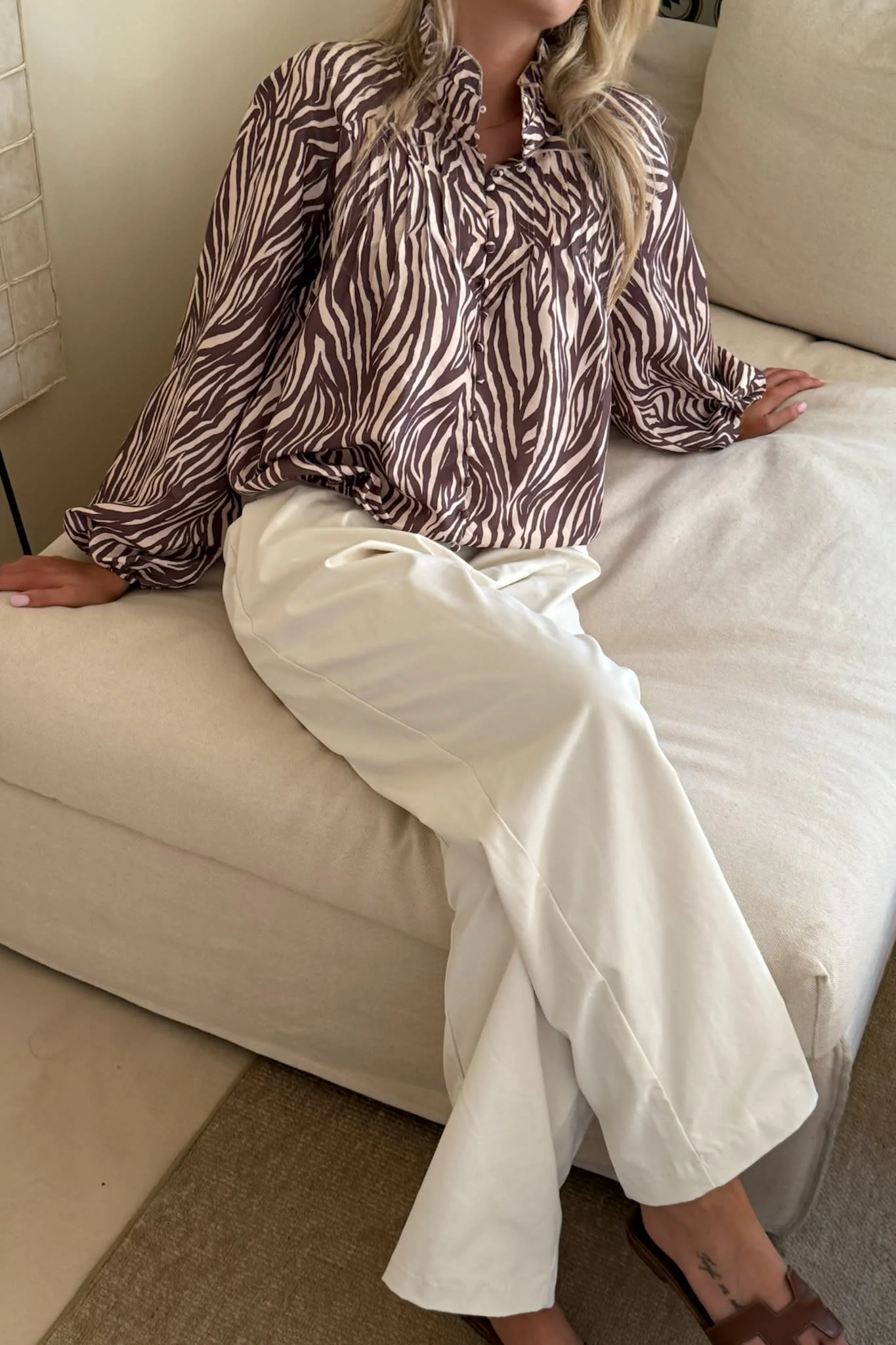 IngeborgIC Shirt - Brown Zebra - Image 3