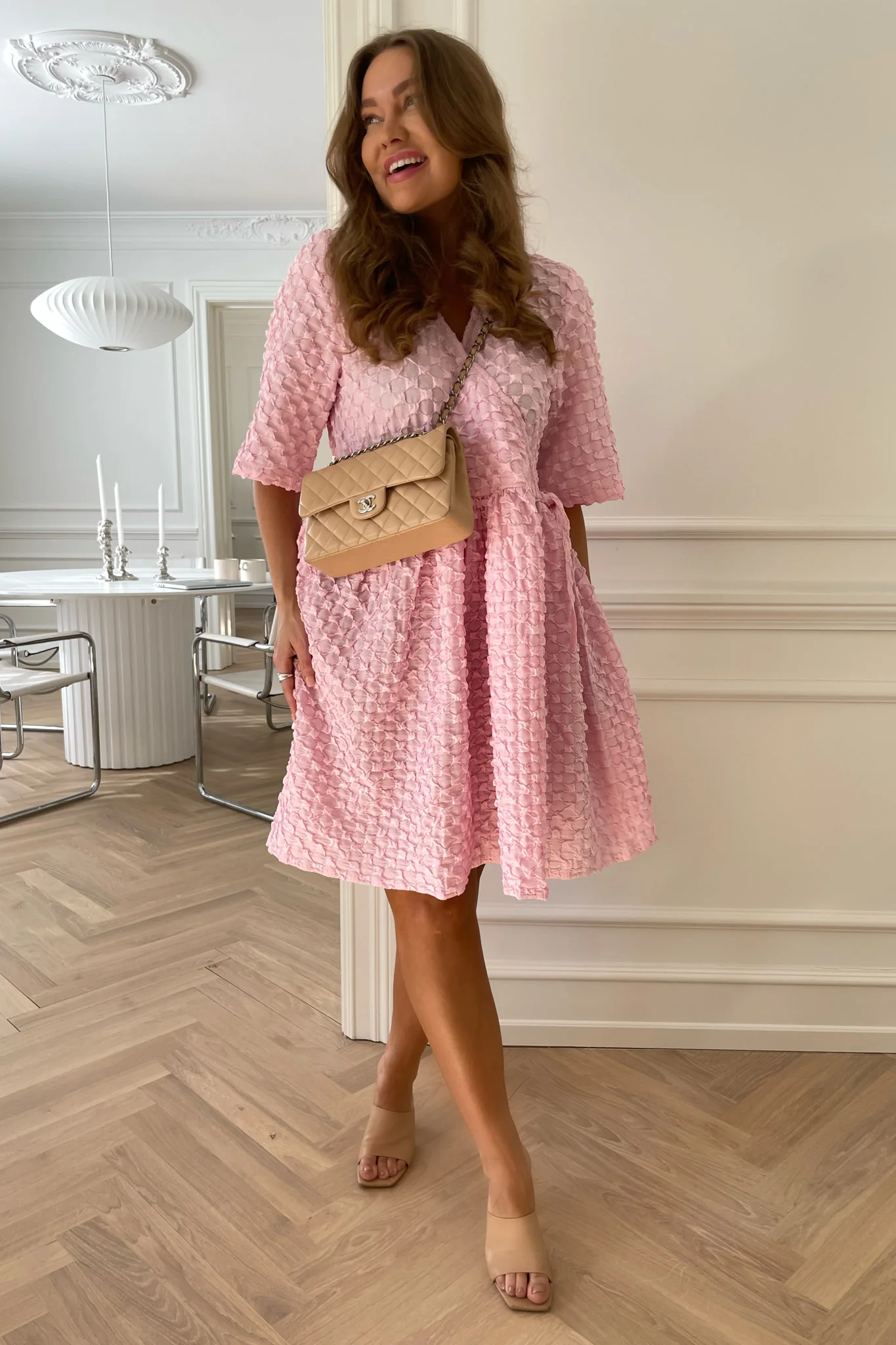 JasminIC Dress - Bubble Pink - Image 9