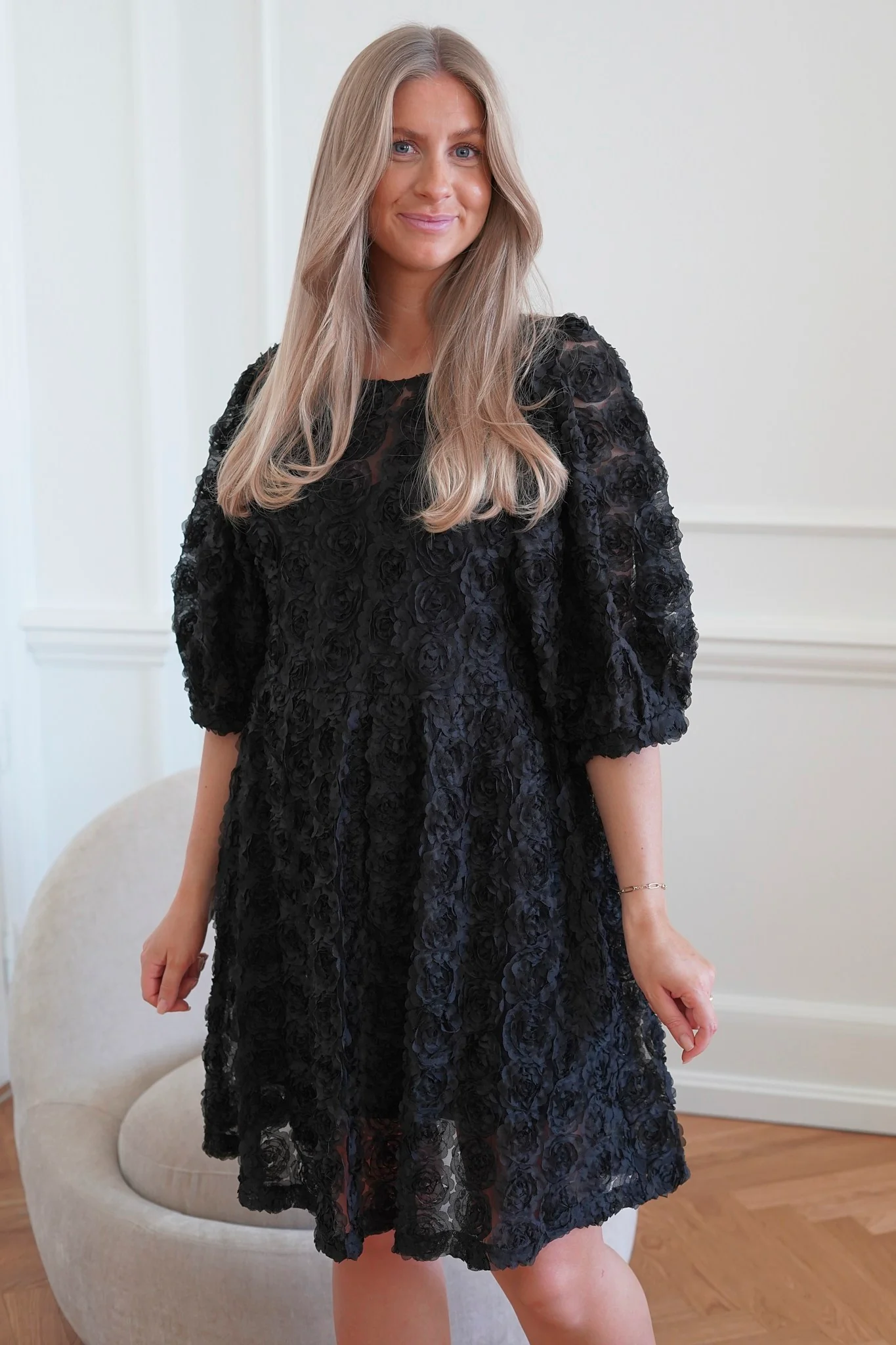 JosefineIC Dress - Black Rose
