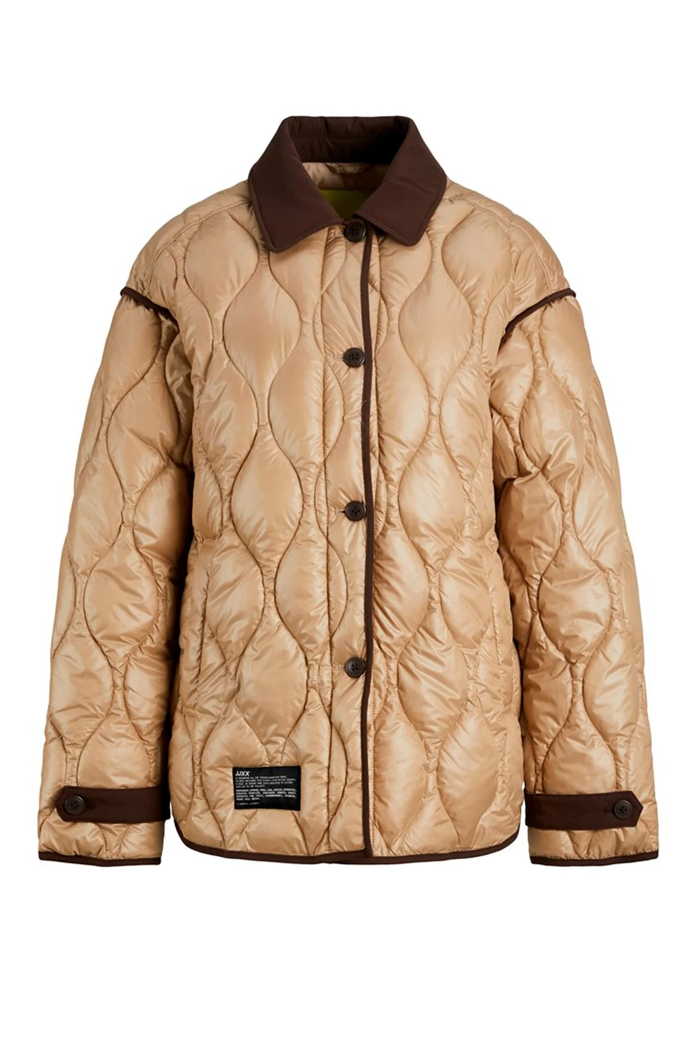 JXMari Quilted Jacket - Cornstalk - Image 5