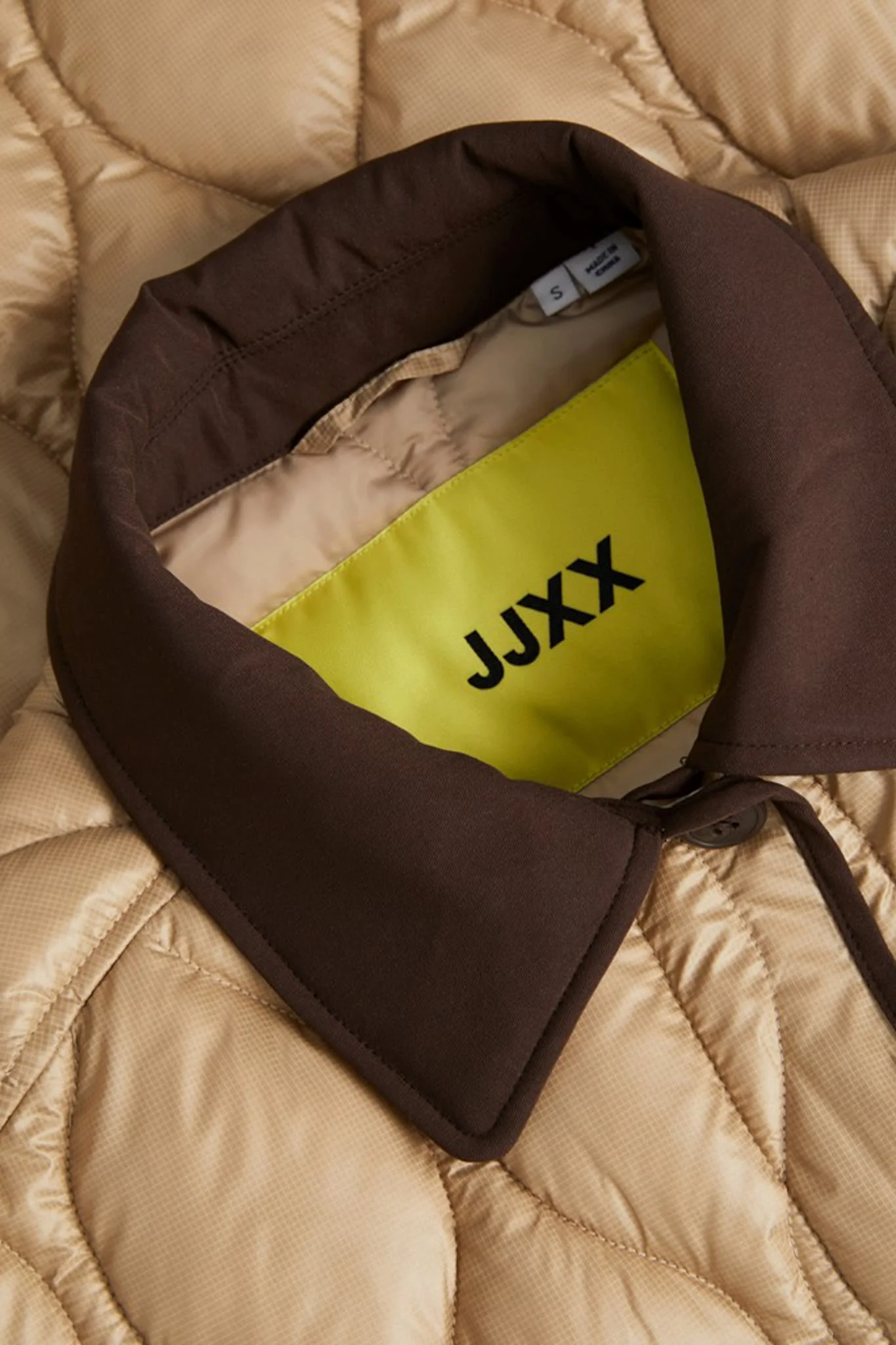 JXMari Quilted Jacket - Cornstalk - Image 8