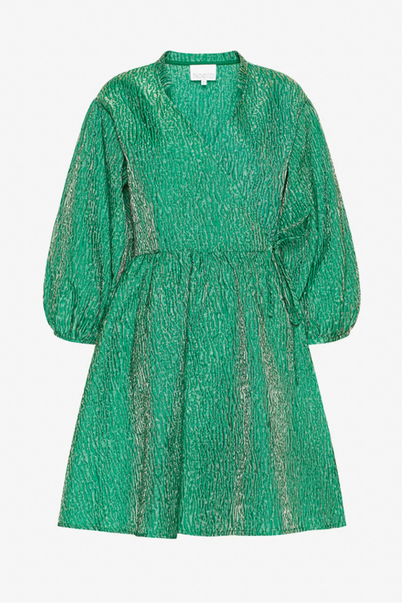 Noella Kamila Wrap Dress - Green - Image 5