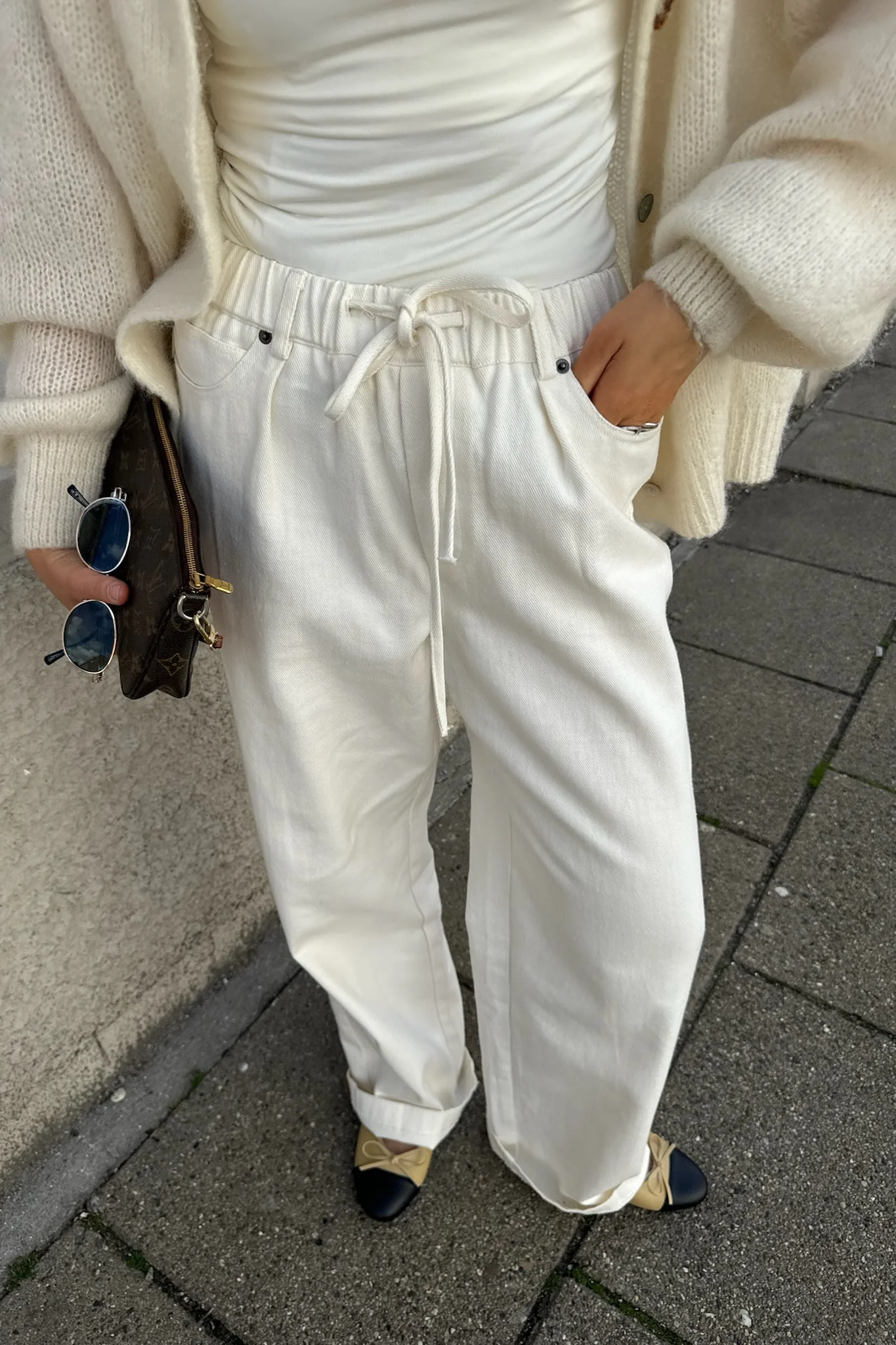 KarlaIC Pants - Off White - Image 2