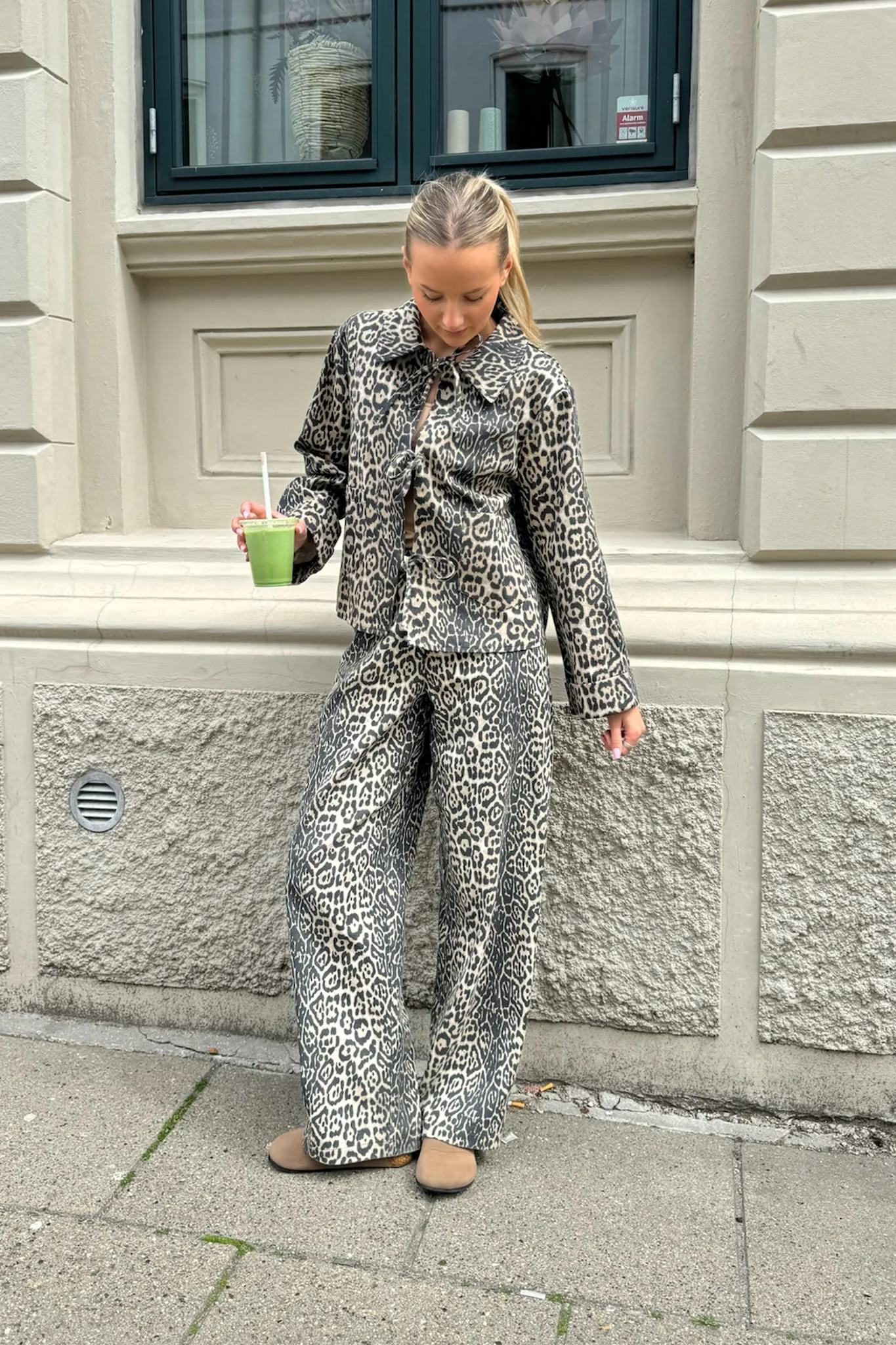 KarlaIC Tie Top - Leo Print - Image 10