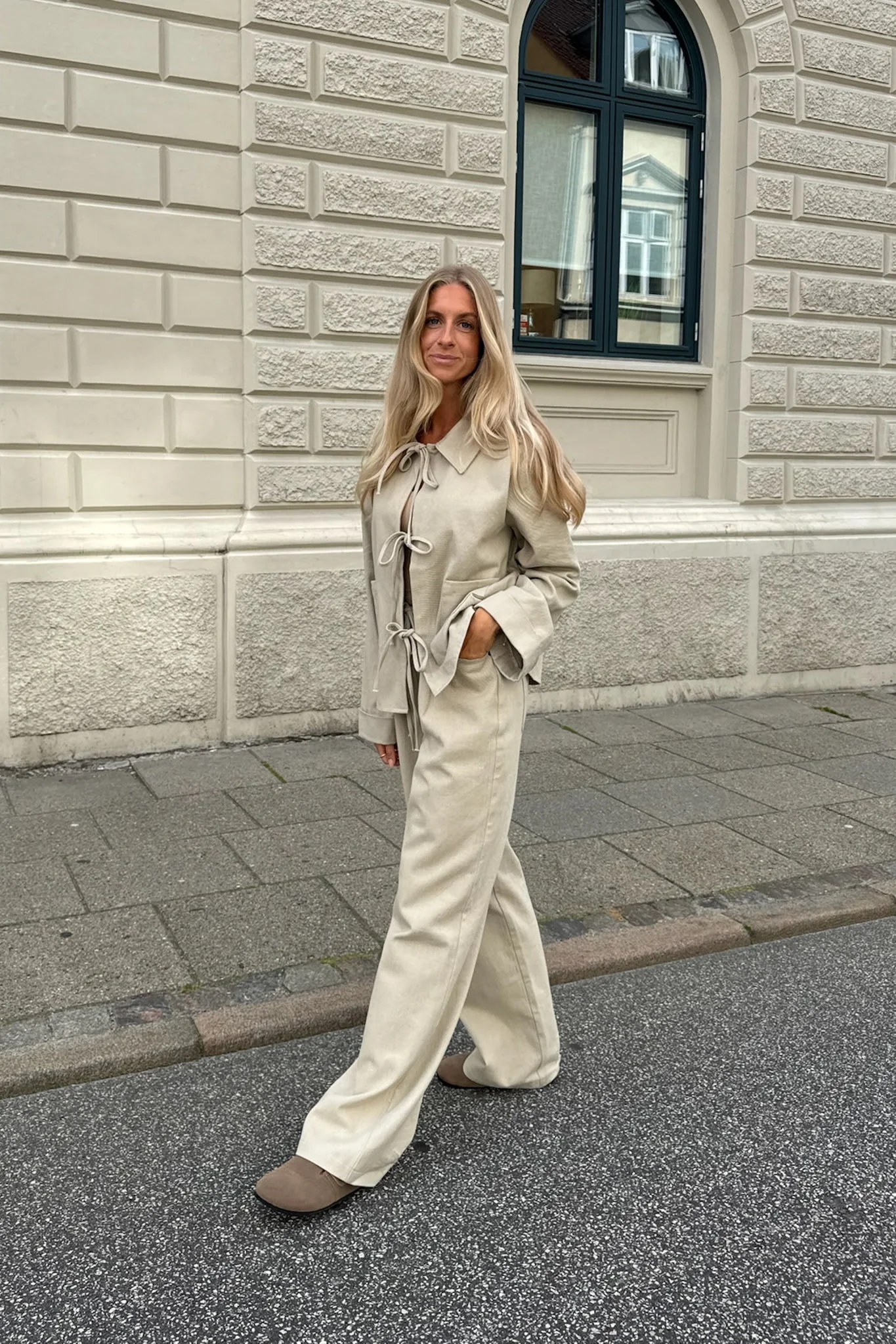 KarlaIC Tie Top - Sand - Image 9
