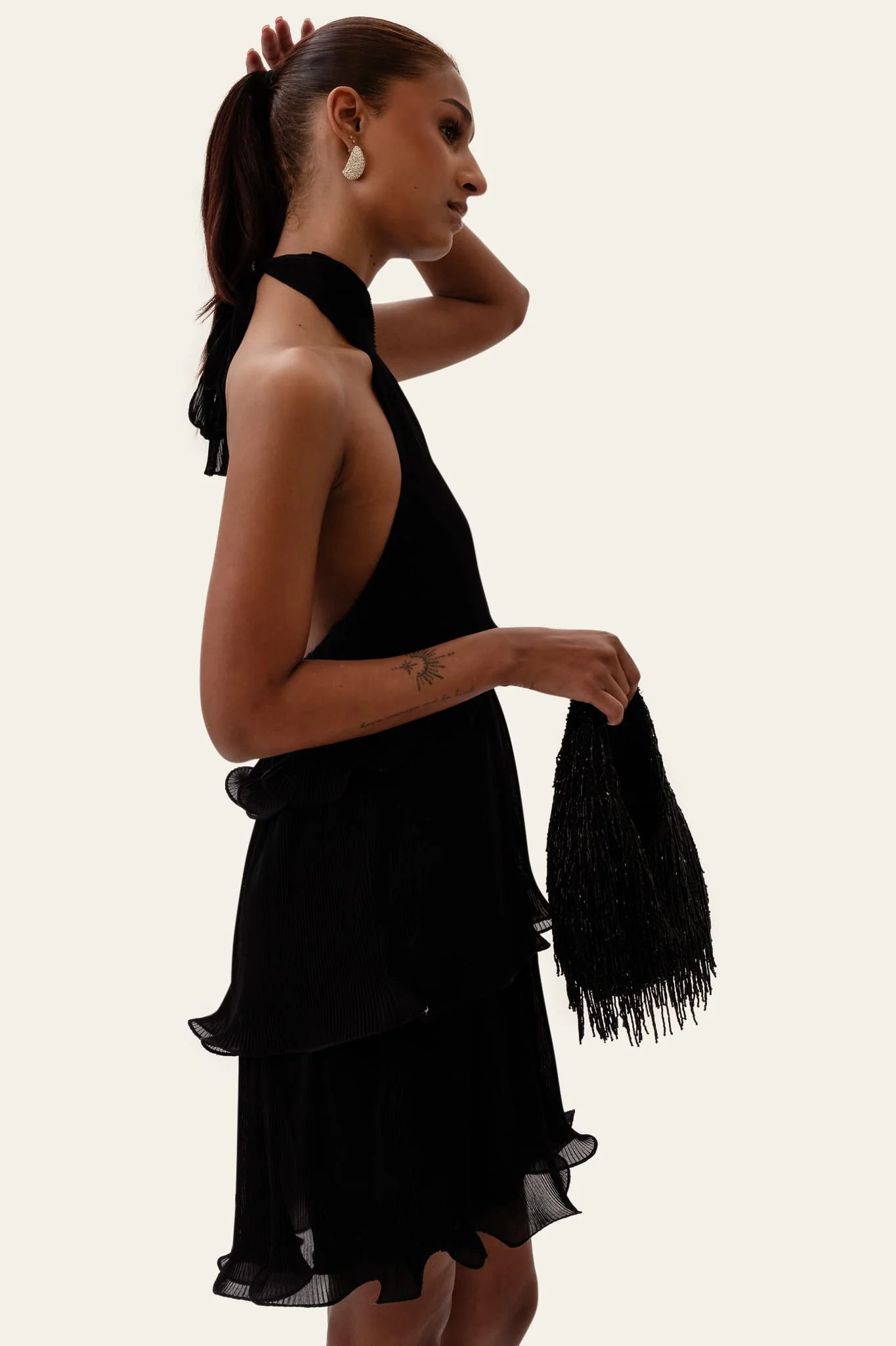 KarmenIC Dress - Black - Image 4
