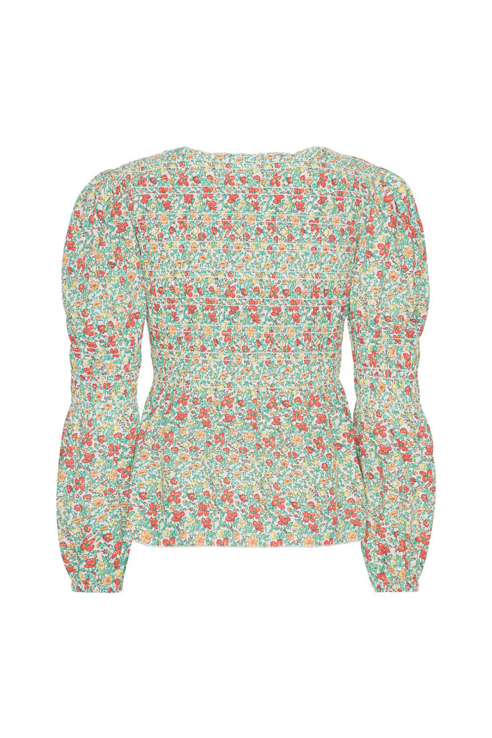 KaroIC Smock Top - Dark Garden Green - Image 4