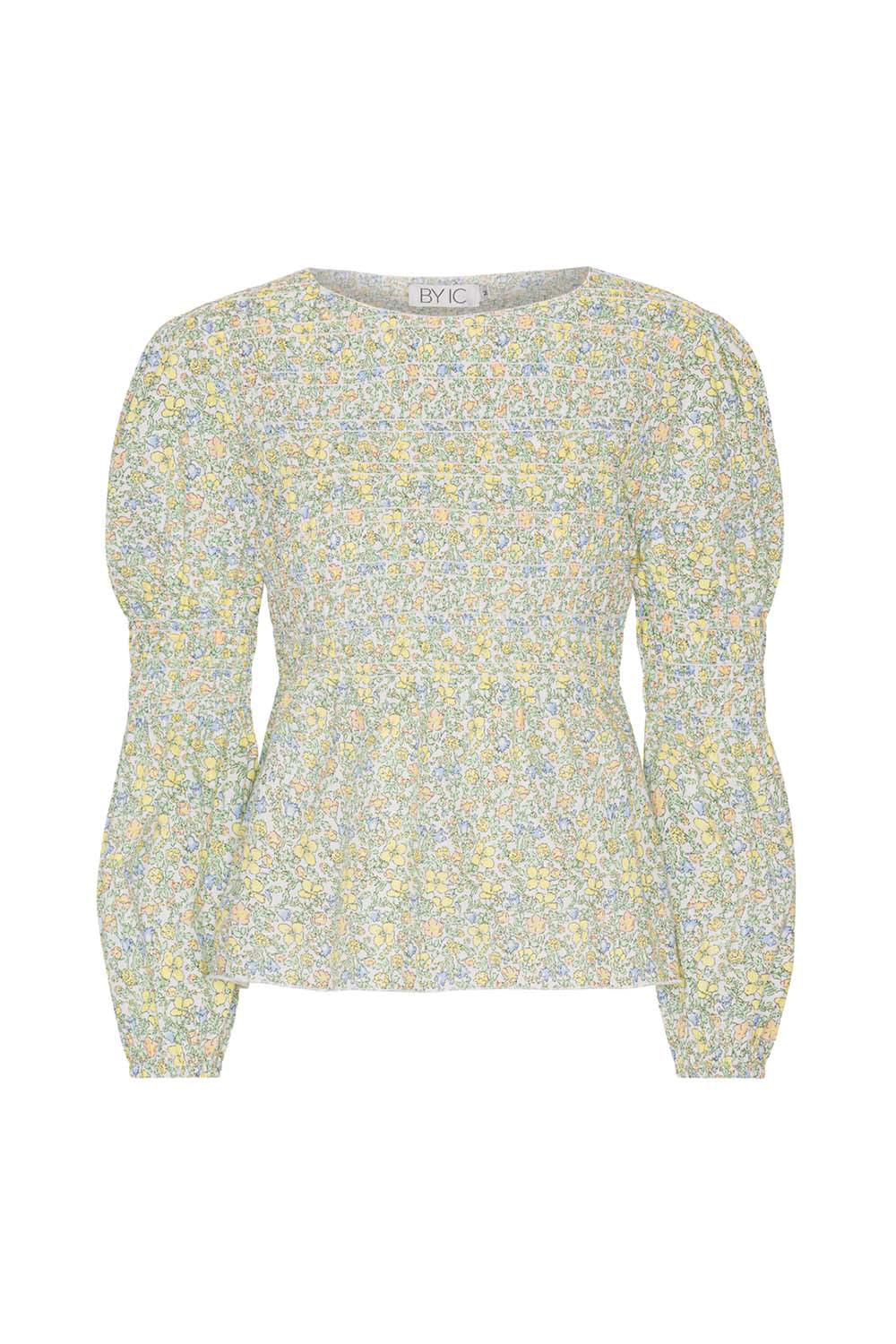 KaroIC Smock Top - Pastel Garden Green - Image 3
