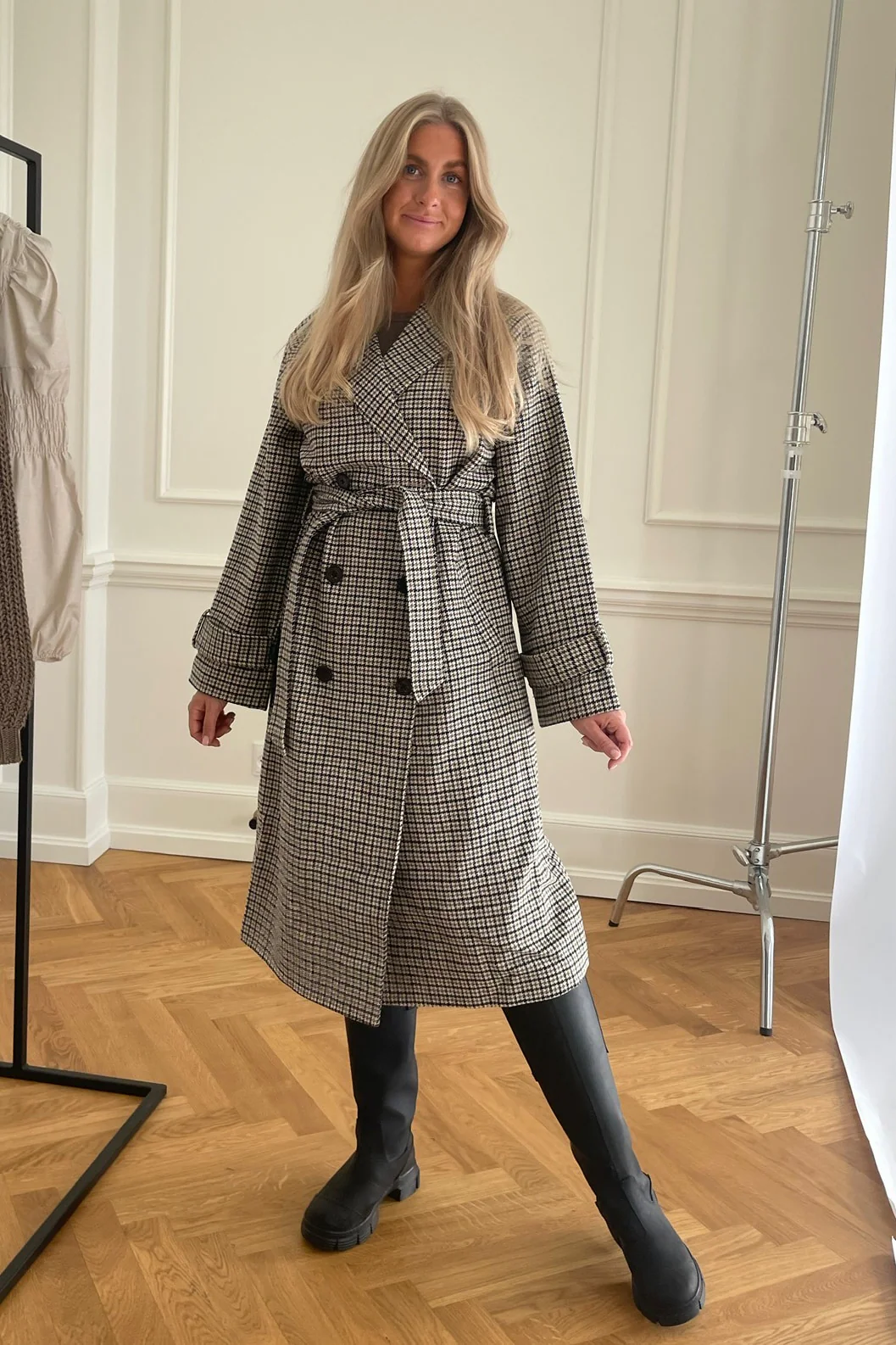 OBJKeily LS Coat - Sepia - Image 2