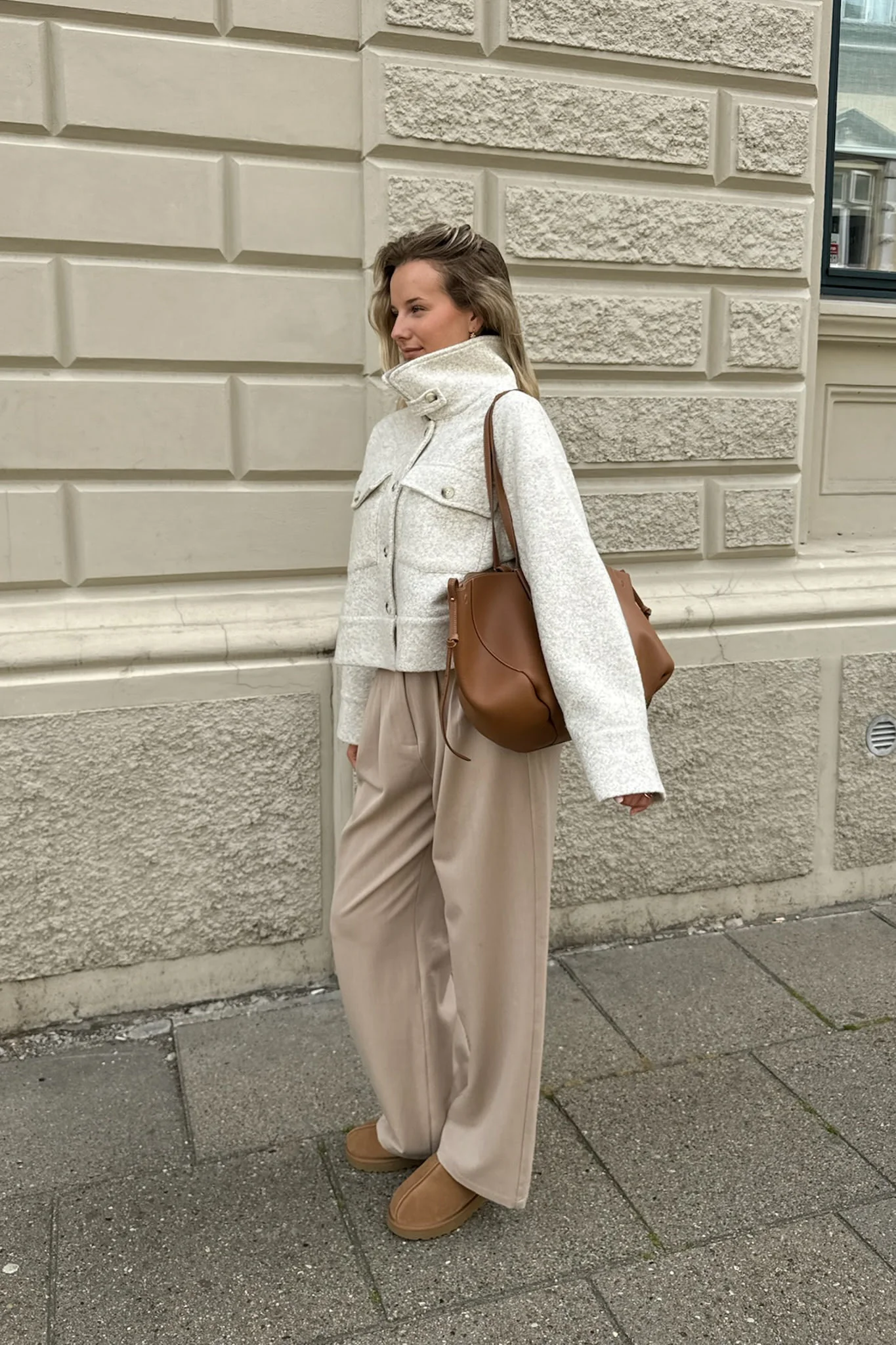 LauraIC Jacket - Sand Melange - Image 8