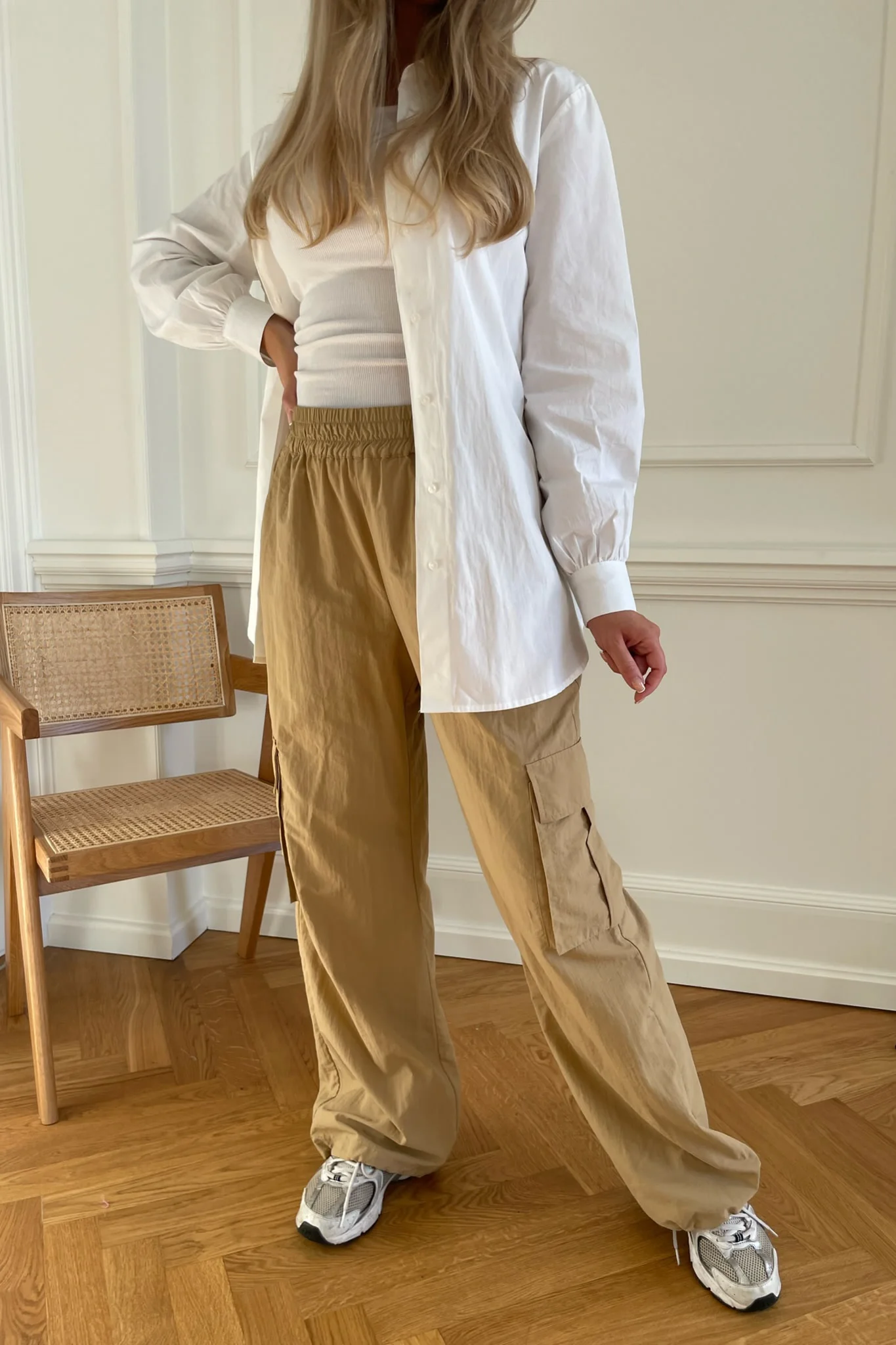 LivaIC Cargo Pants - Sand - Image 7
