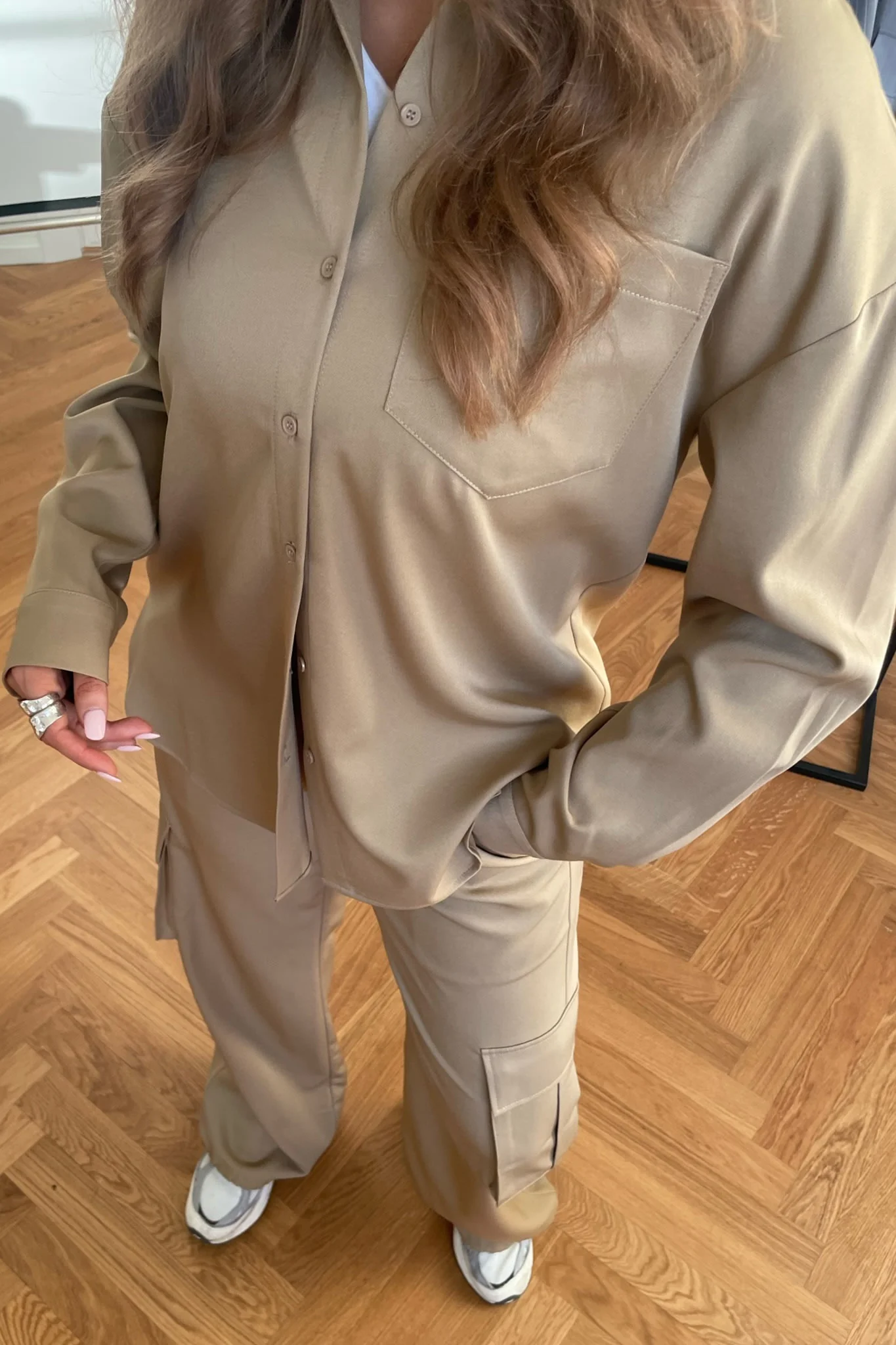 LivaIC Shirt - Warm Beige - Image 5