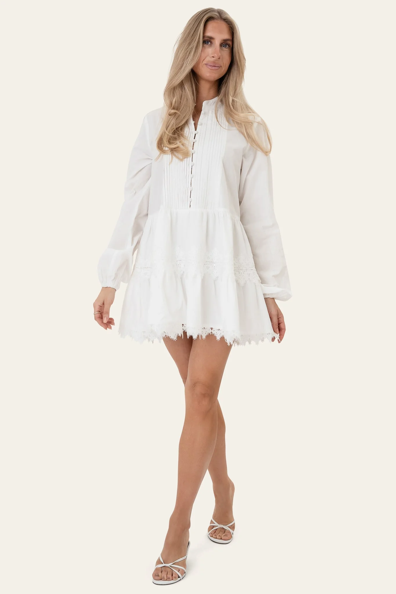 LivIC Dress - White Embroidery - Image 2