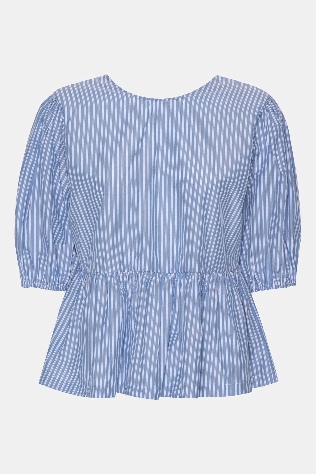 LulaIC Top - Blue White Stripes - Image 13