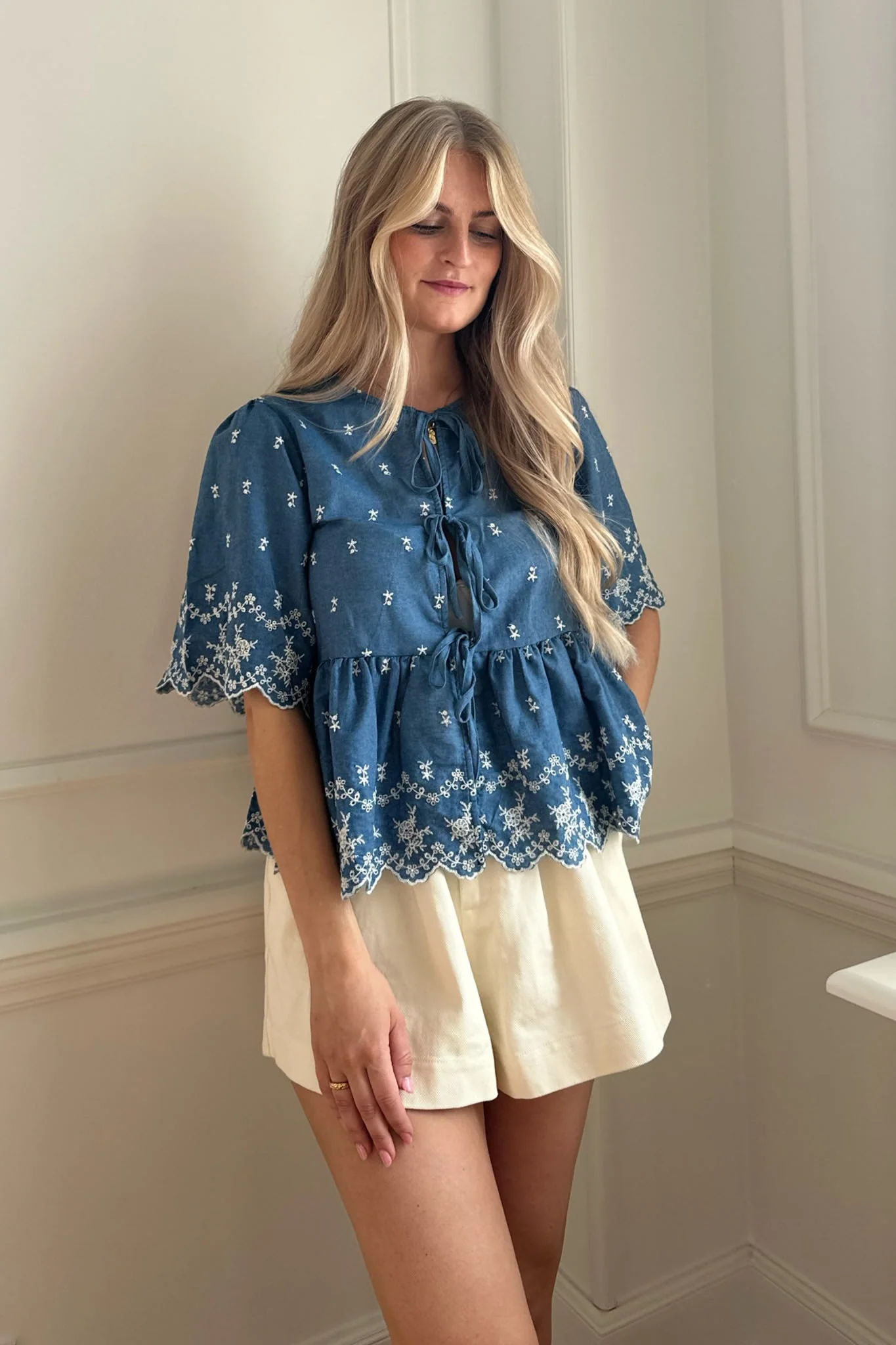 LulaIC Top - Denim Blue - Image 2