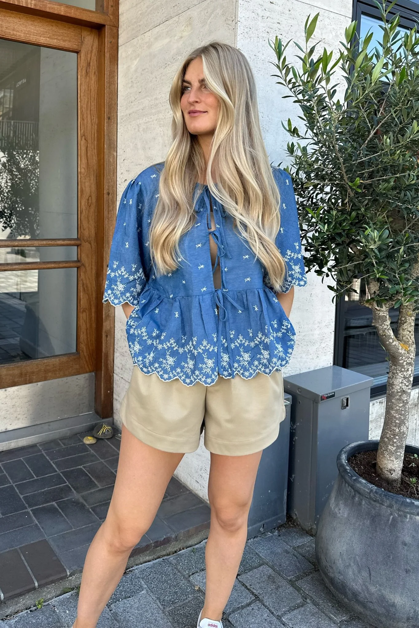 LulaIC Top - Denim Blue - Image 3