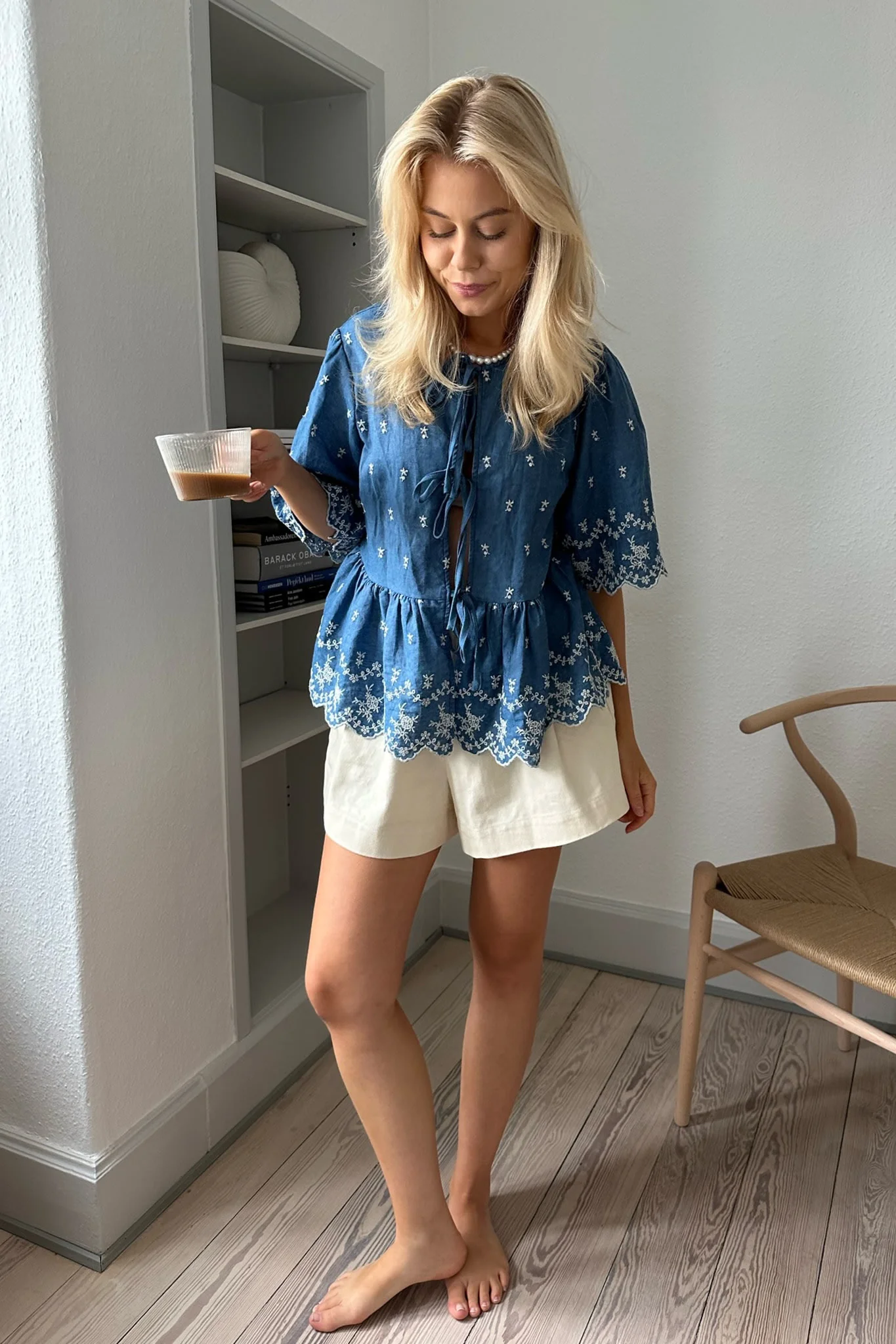 LulaIC Top - Denim Blue - Image 4
