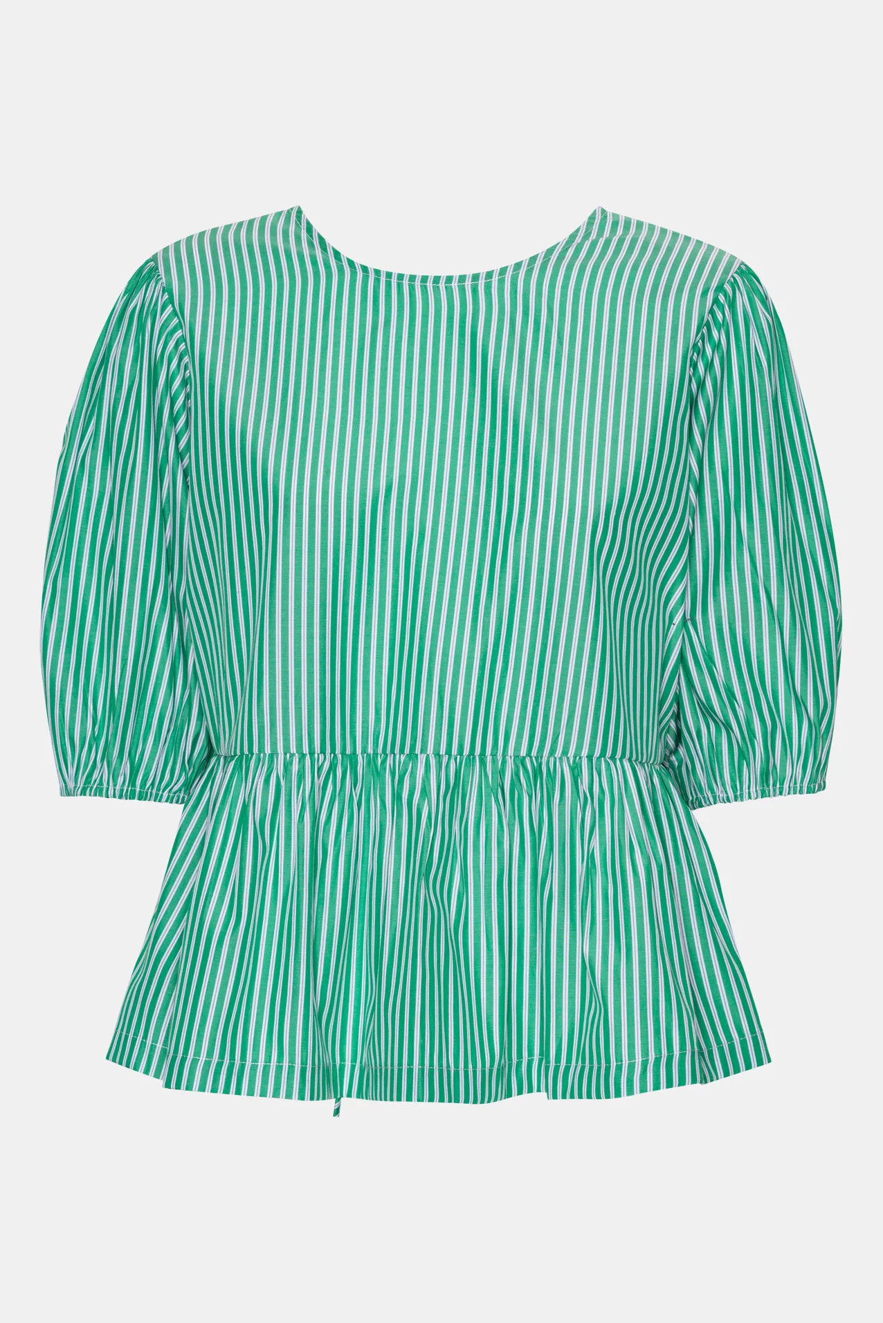 LulaIC Top - Green White Stripes - Image 13