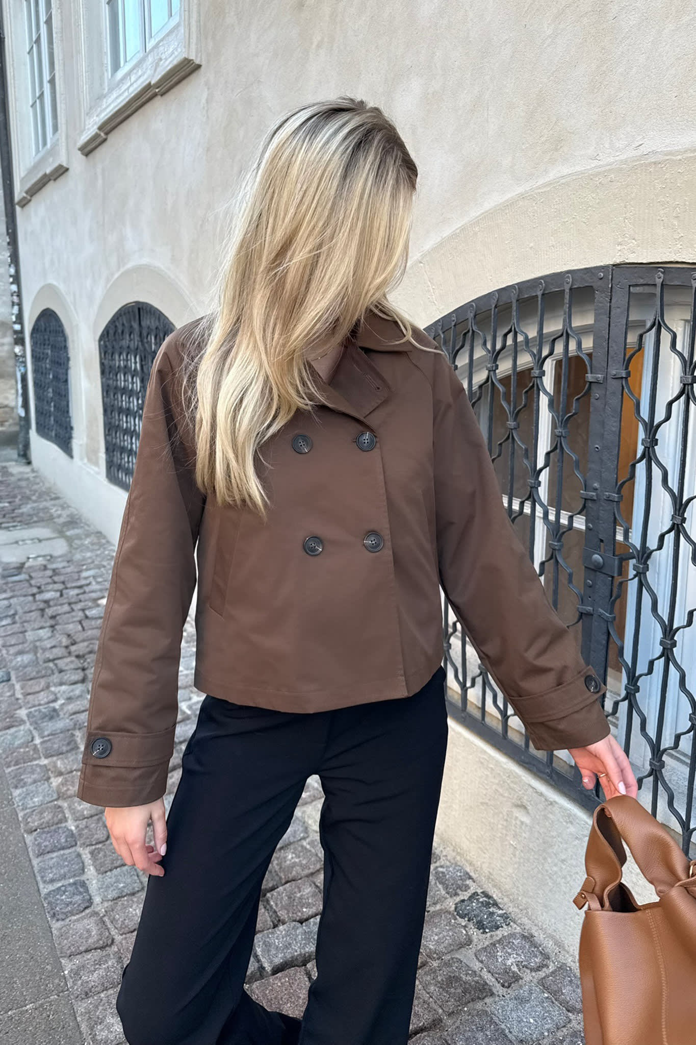 LunaIC Trenchcoat - Dark Brown - Image 5