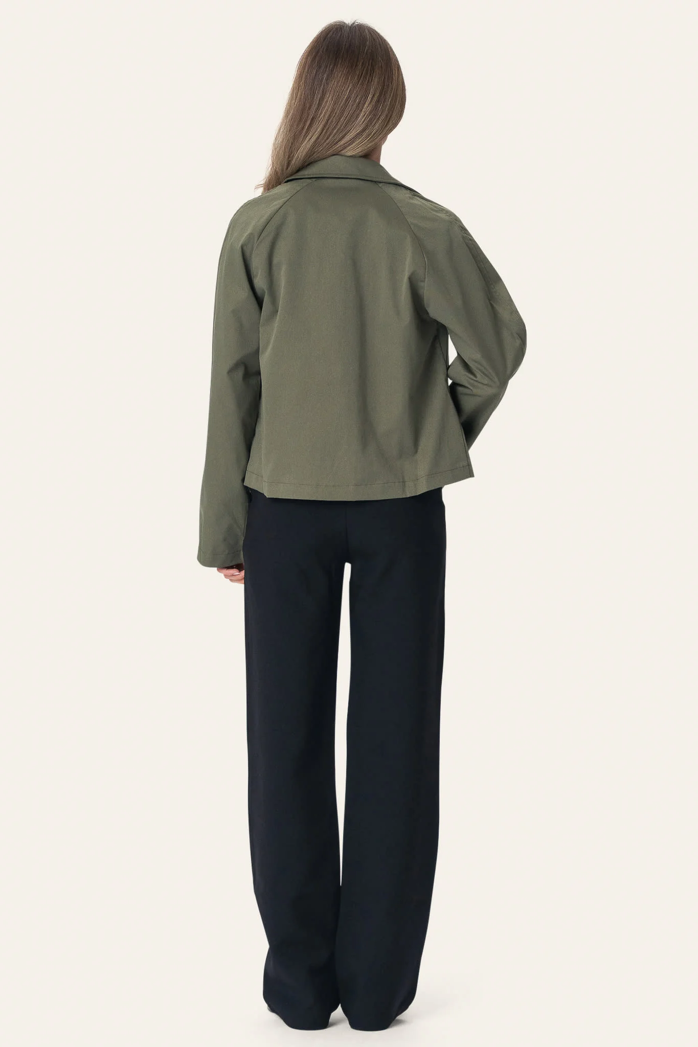LunaIC Trenchcoat - Green - Image 4