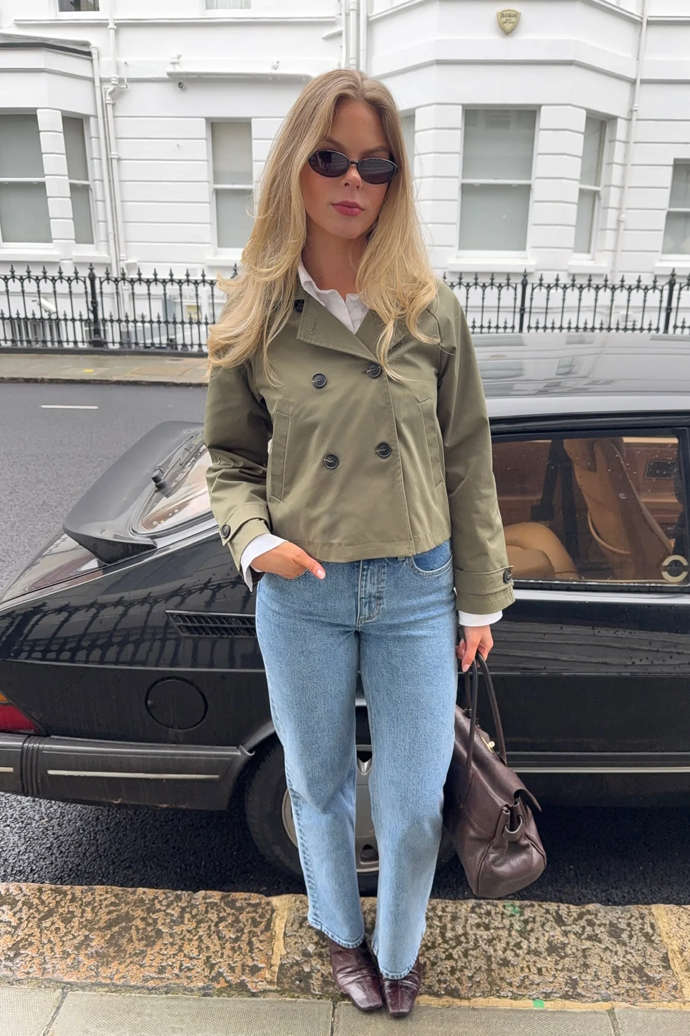 LunaIC Trenchcoat - Green - Image 6