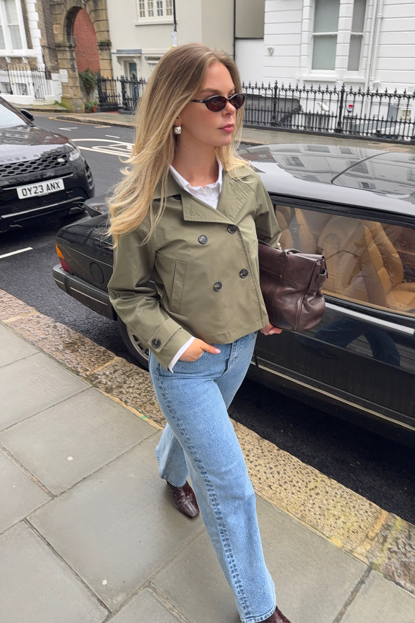 LunaIC Trenchcoat - Green - Image 7