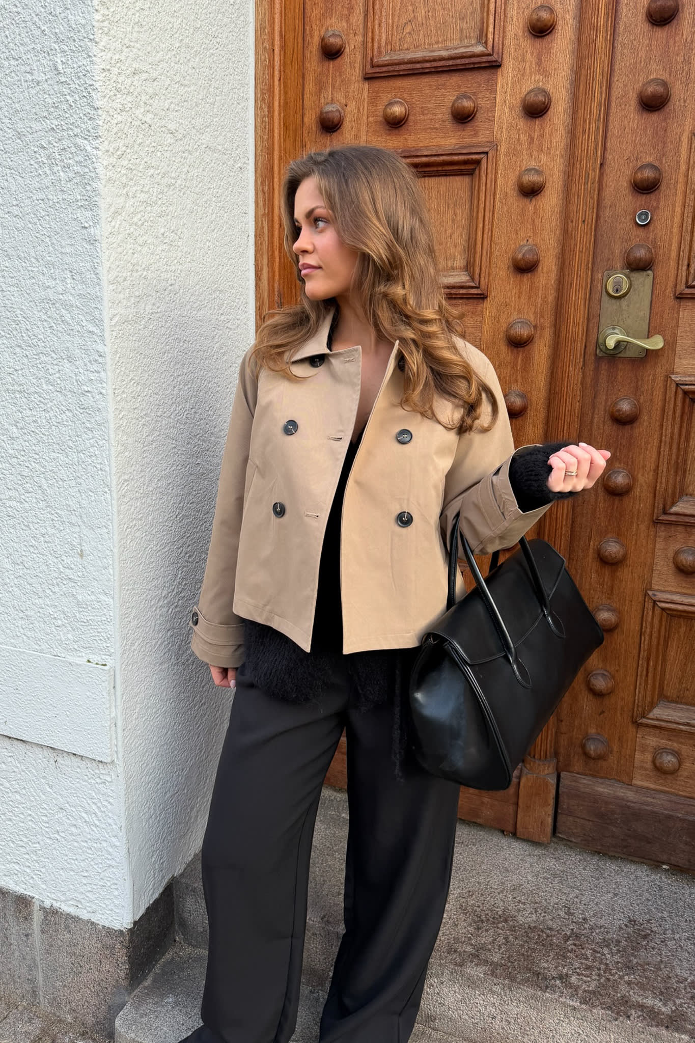 LunaIC Trenchcoat - Light Brown - Image 2