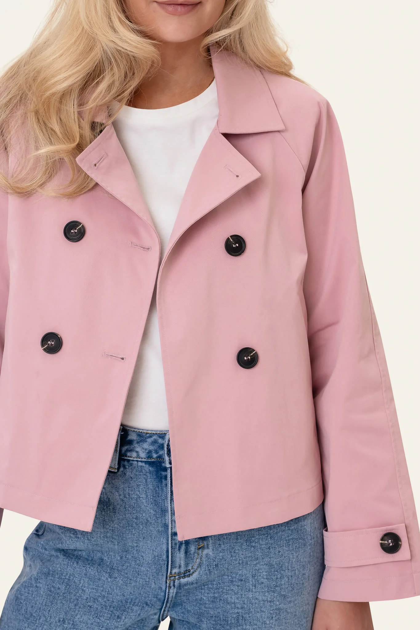 LunaIC Trenchcoat - Light Pink - Image 5