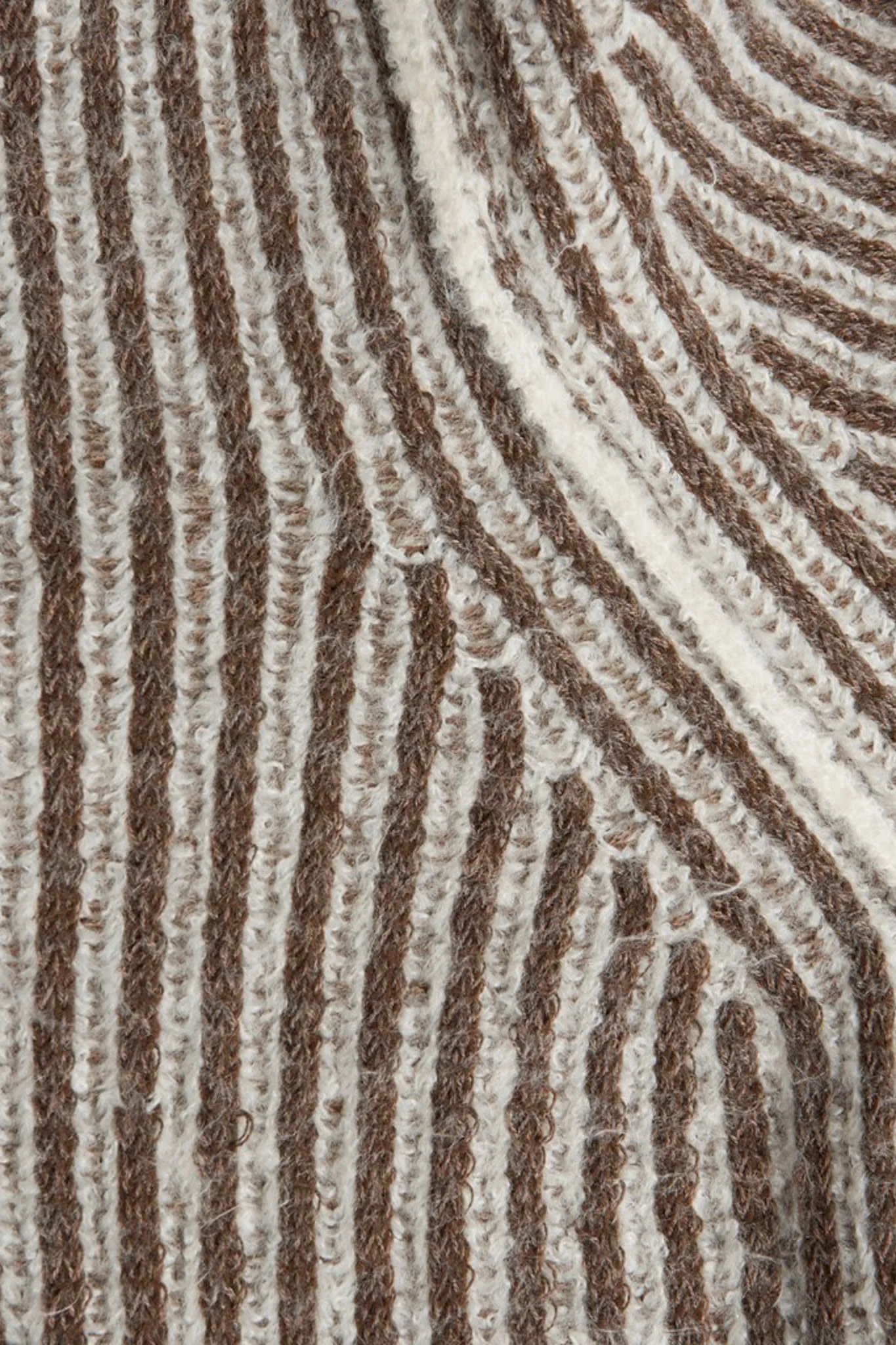 JXMaghna High Neck Knit - Bone White - Image 7
