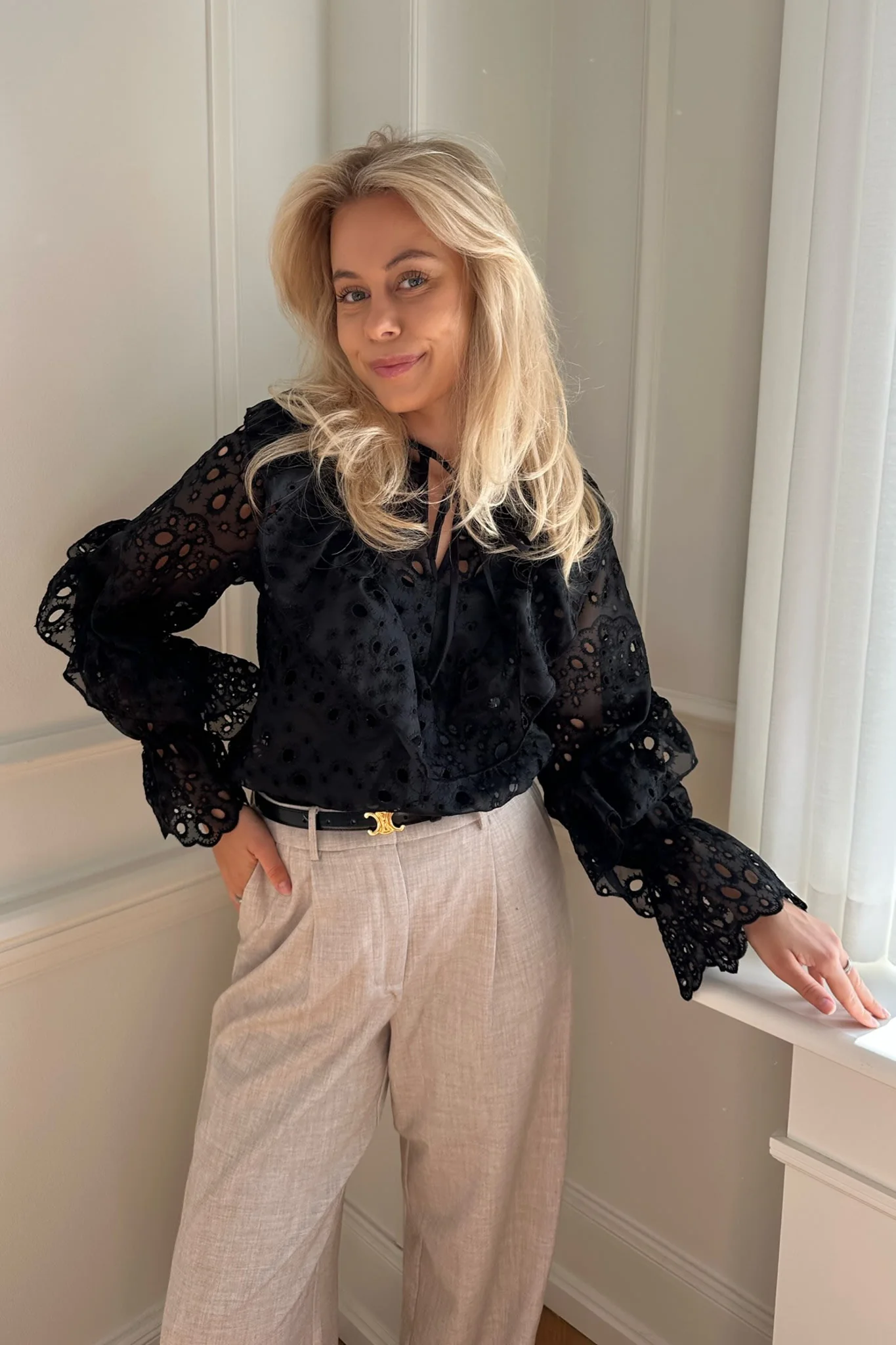 MalouIC Blouse - Black - Image 2