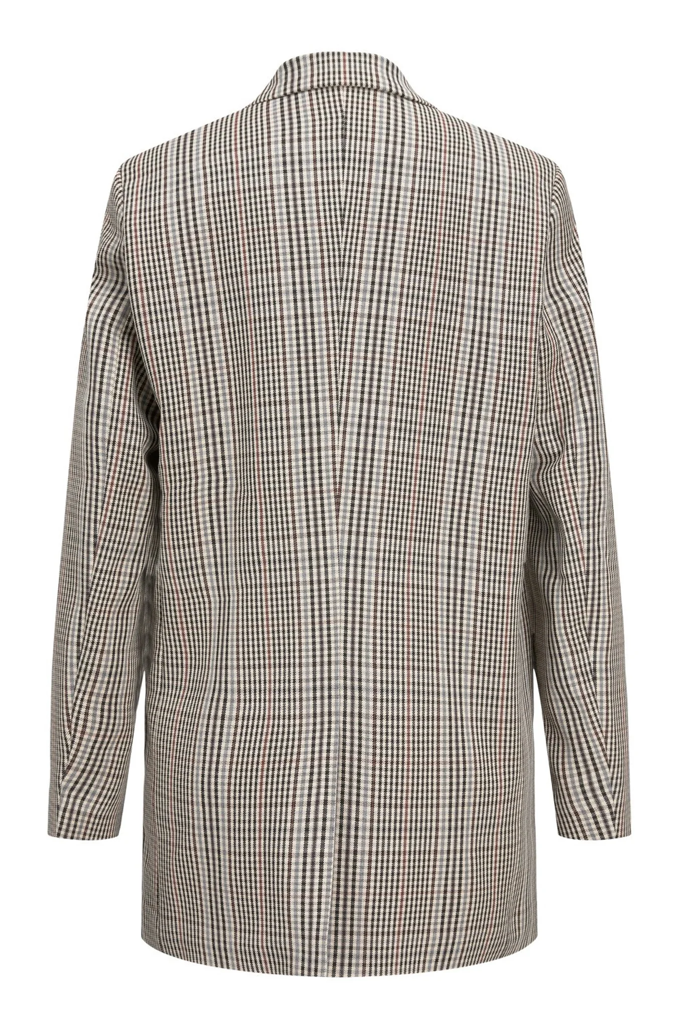 JXMary Check Blazer - Oatmeal Check - Image 8