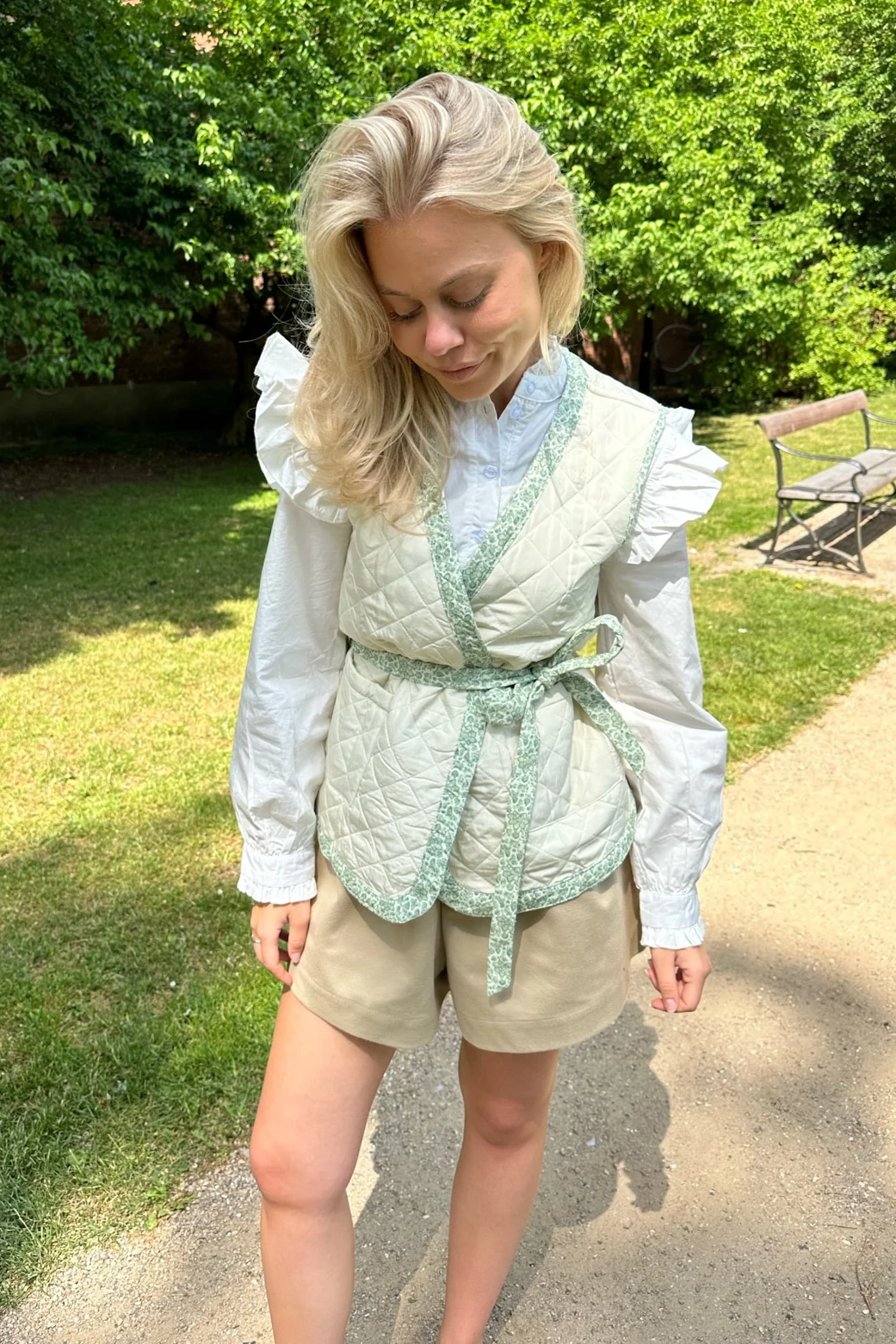 VMMaya SL Belt Vest - Meadow Mist Loden Frost Bani - Image 5
