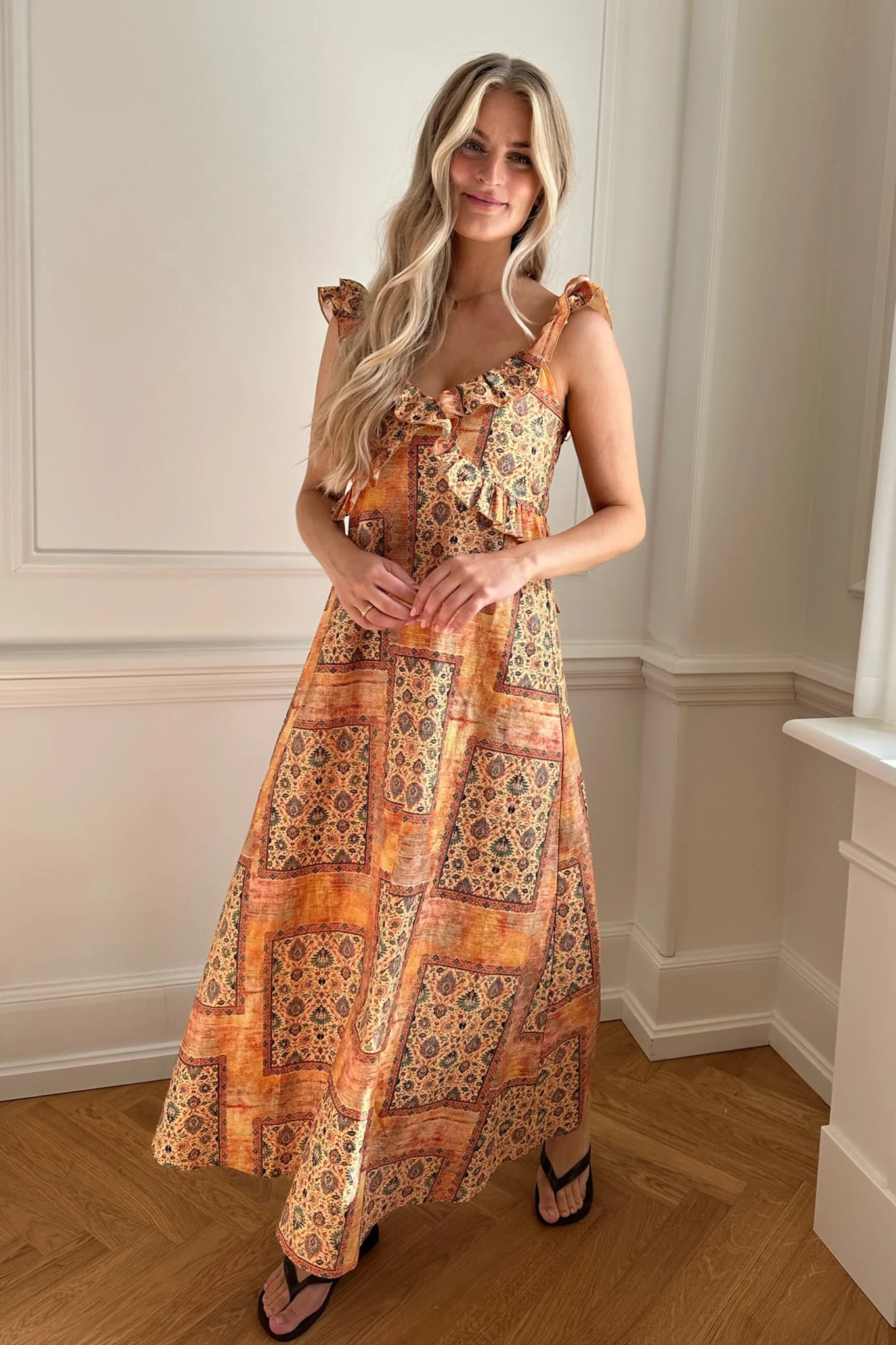 MelbaIC Dress - Morocco Sunset - Image 10