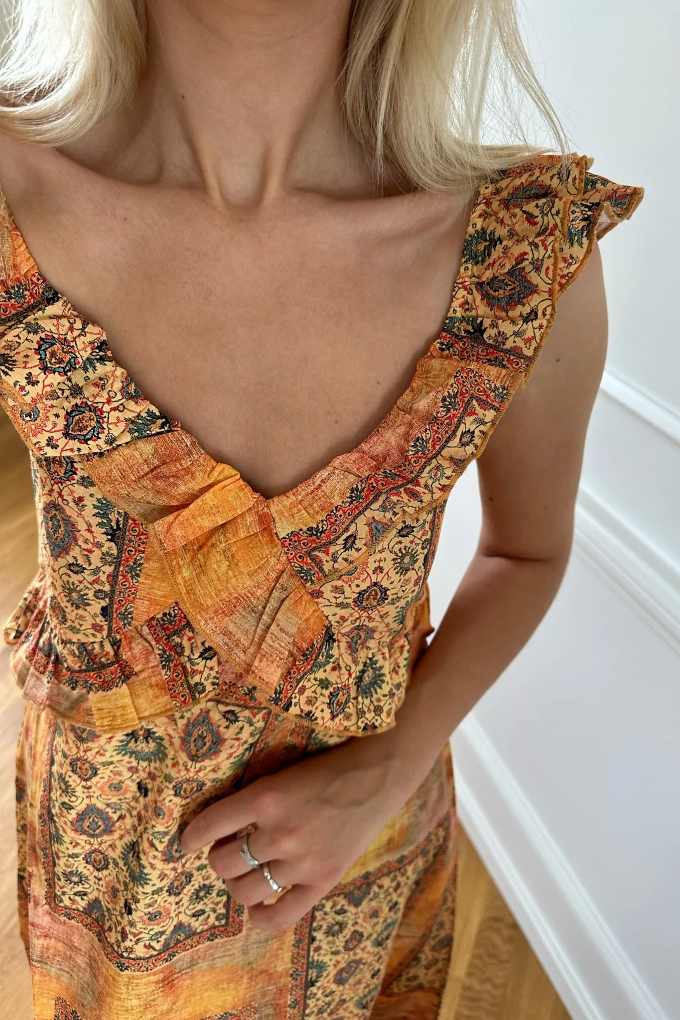 MelbaIC Dress - Morocco Sunset - Image 5