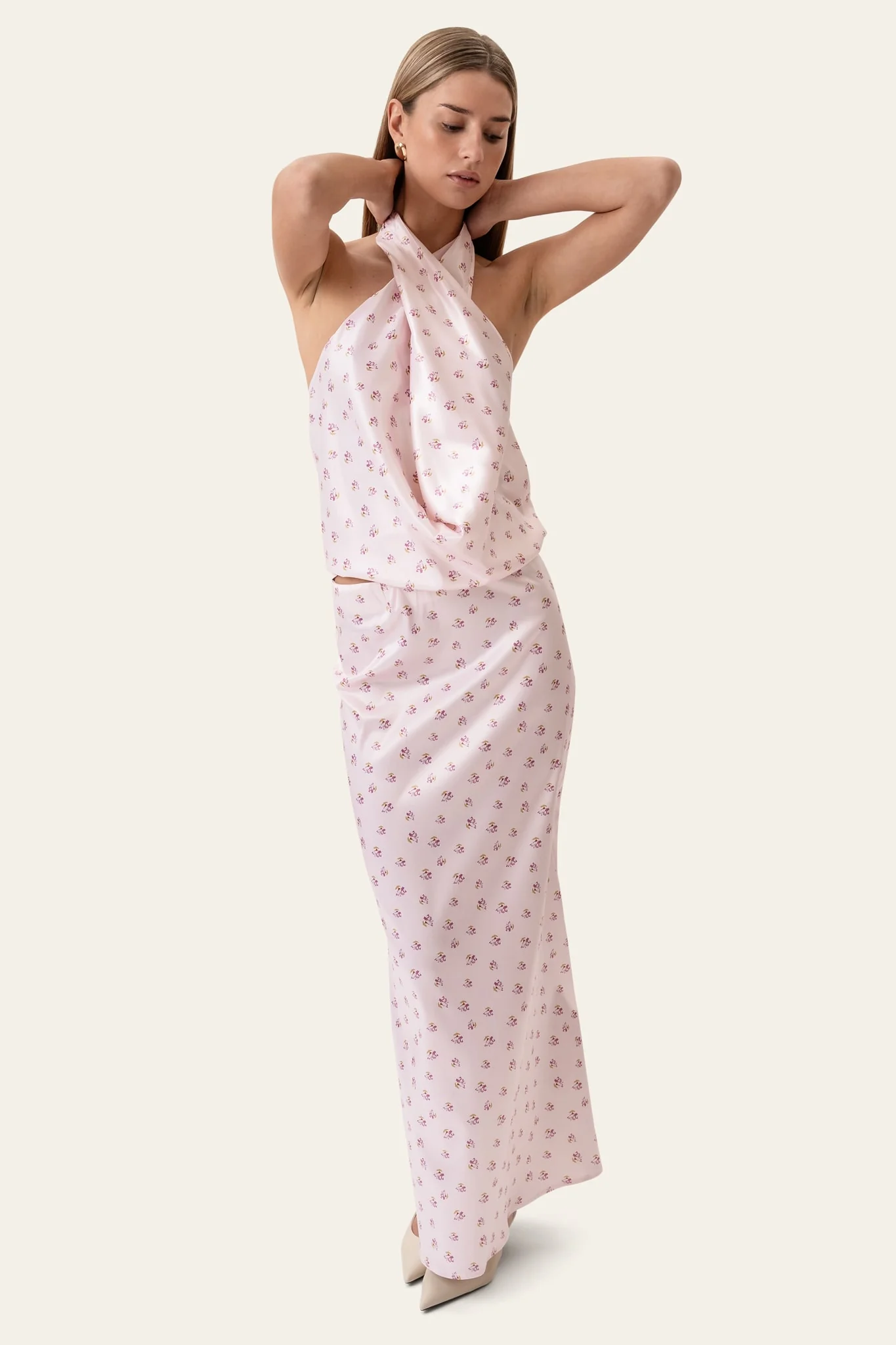 MerleIC Maxi Skirt - Pink - Image 6