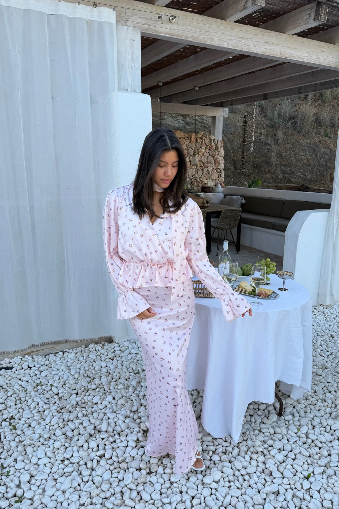 MerleIC Maxi Skirt - Pink - Image 7