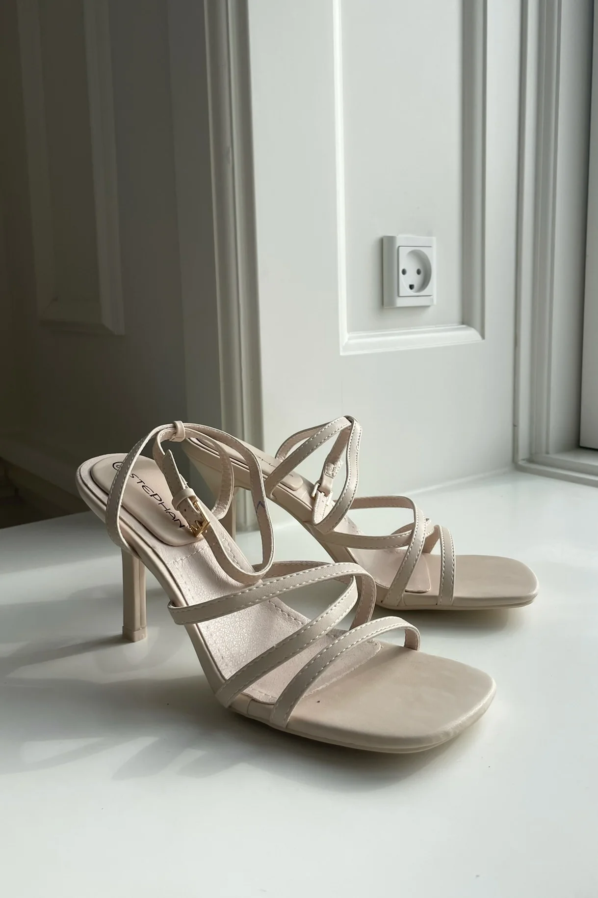 QQ-80 Milan Heels - Beige - Image 4