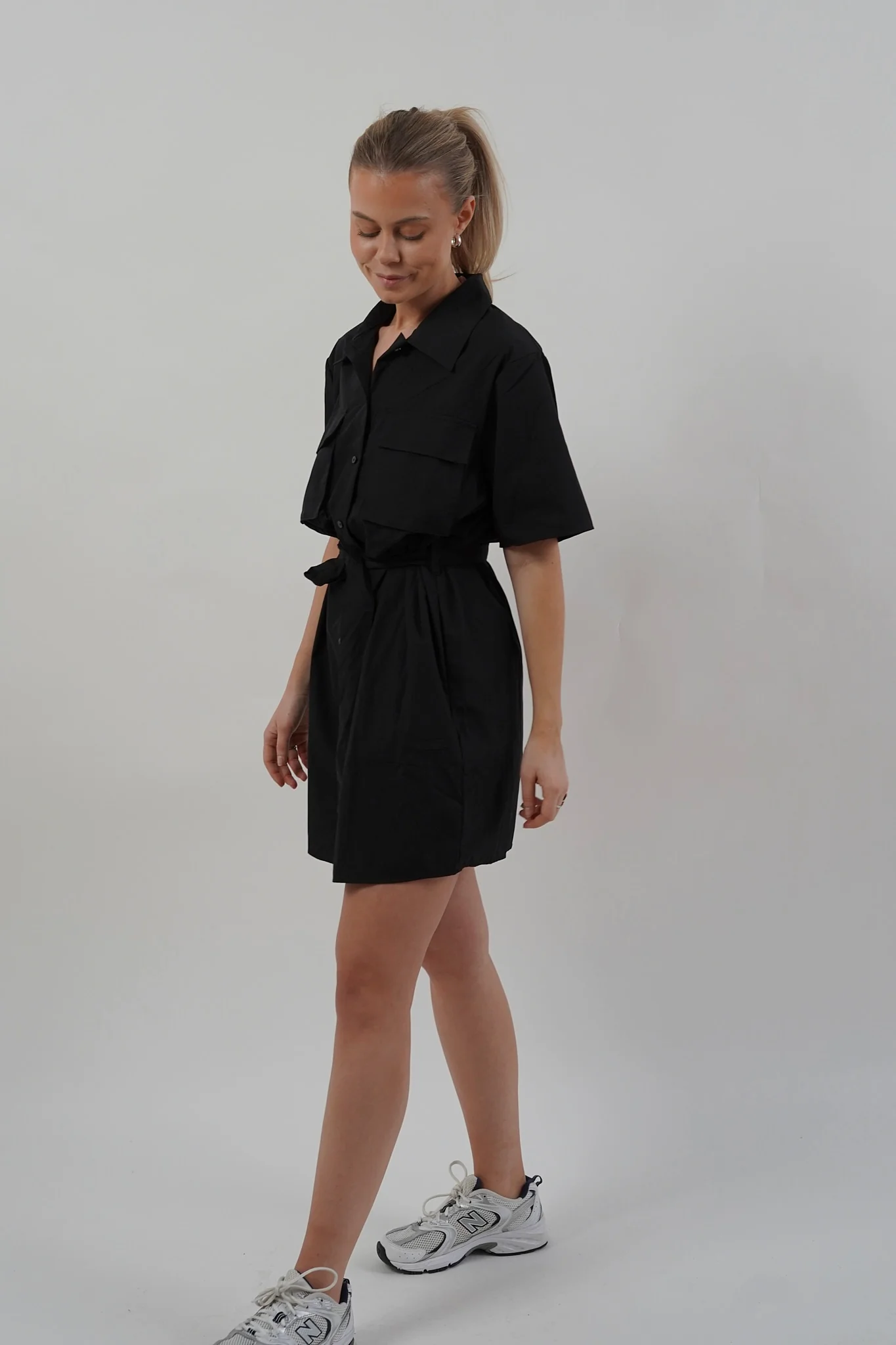 JXMission Comfort LS Utility Dress - Black - Image 5