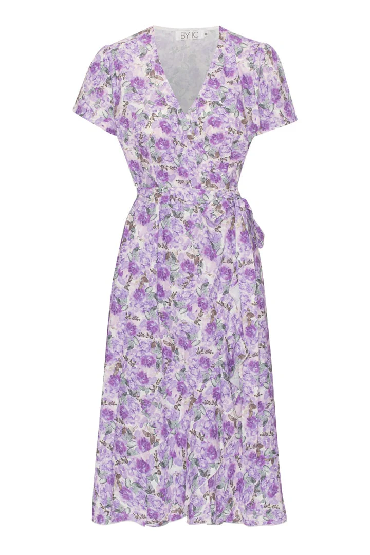 MollyIC Wrapped Dress - Lavendula - Image 6