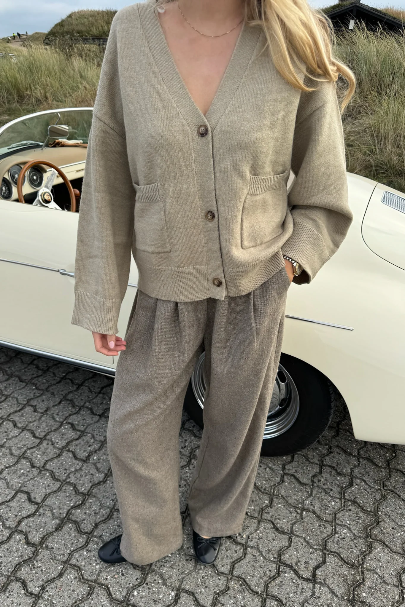 MollyIC Cardigan - Beige - Image 6