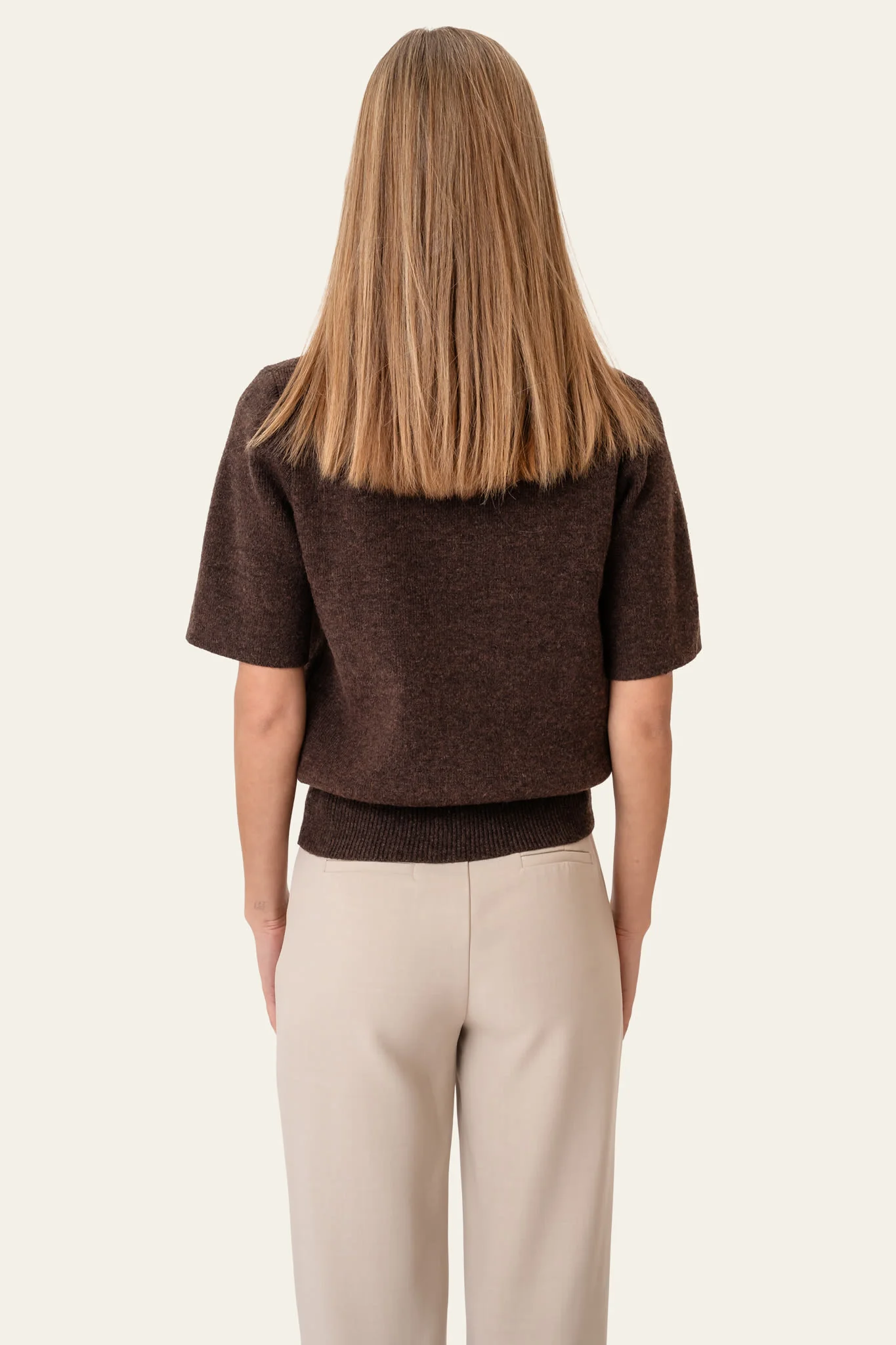 MorganIC SS Polo - Dark Brown - Image 5